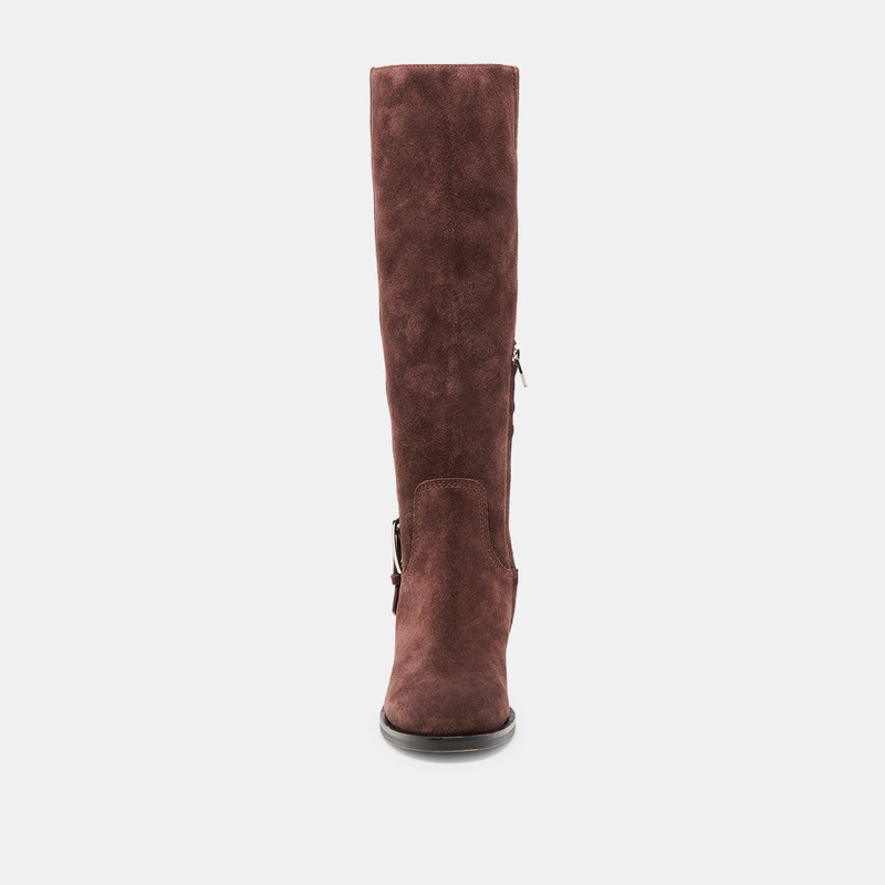 KILIAN H2O WIDE CALF BOOTS MAHOGANY SUEDE 11