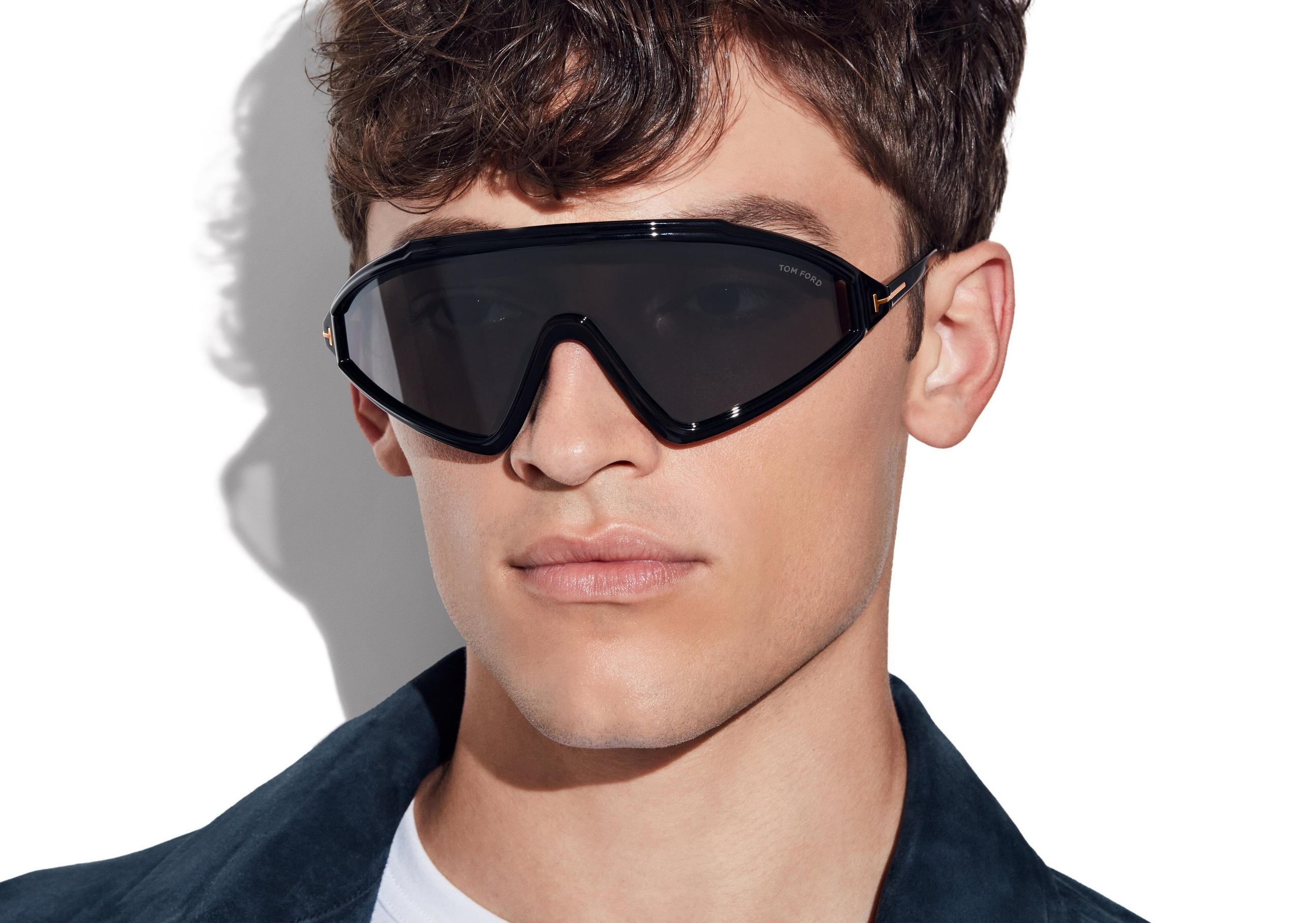 Tom ford shield glasses hotsell