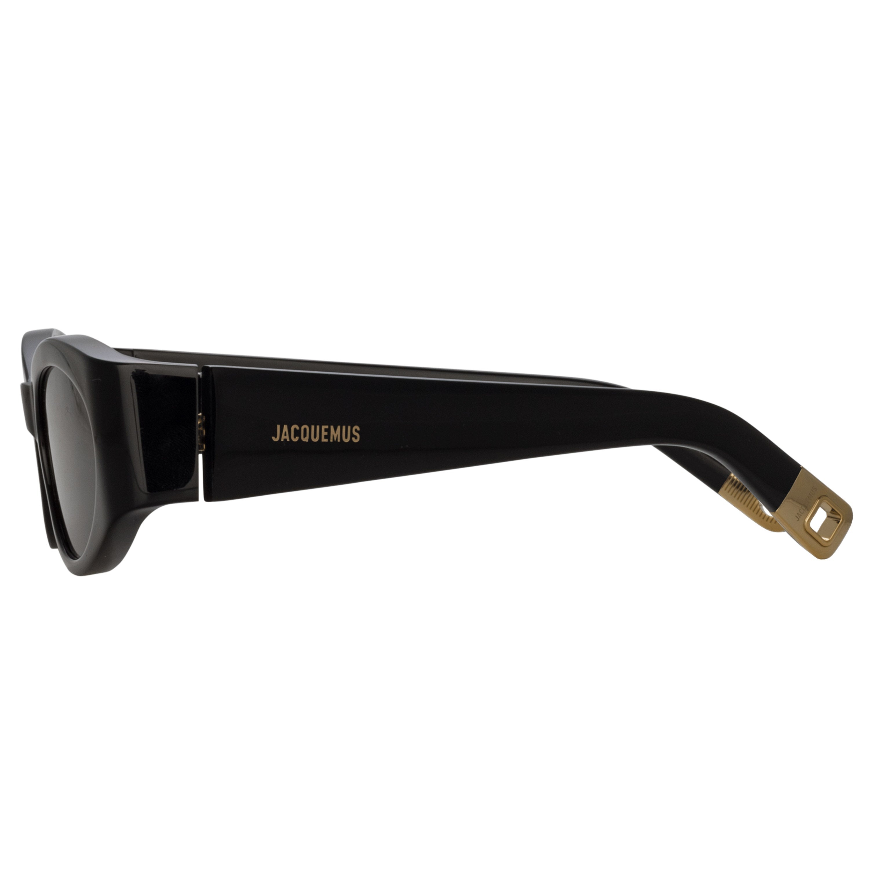 Ovalo Oval Sunglasses in Black - 5