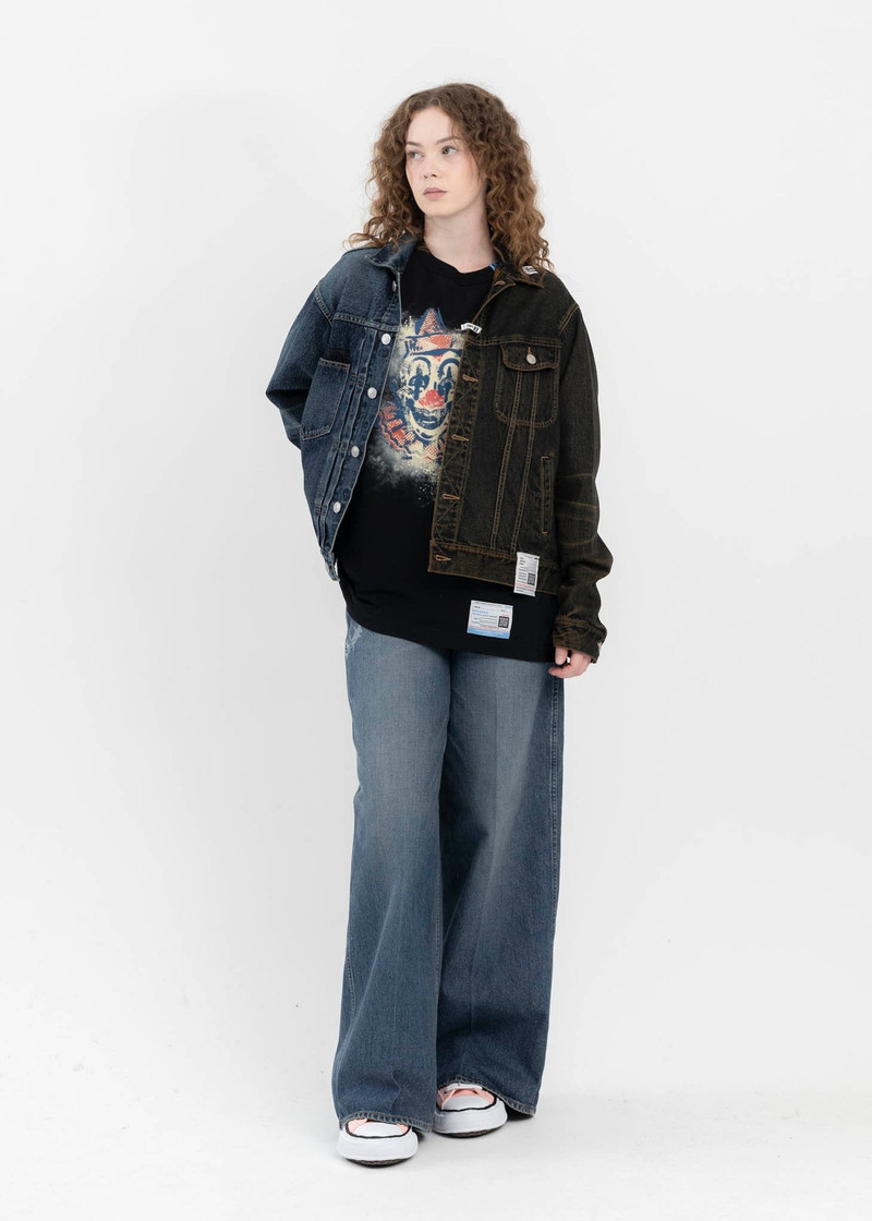 Maison MIHARAYASUHIRO Indigo W-Combined Denim Jacket outlook