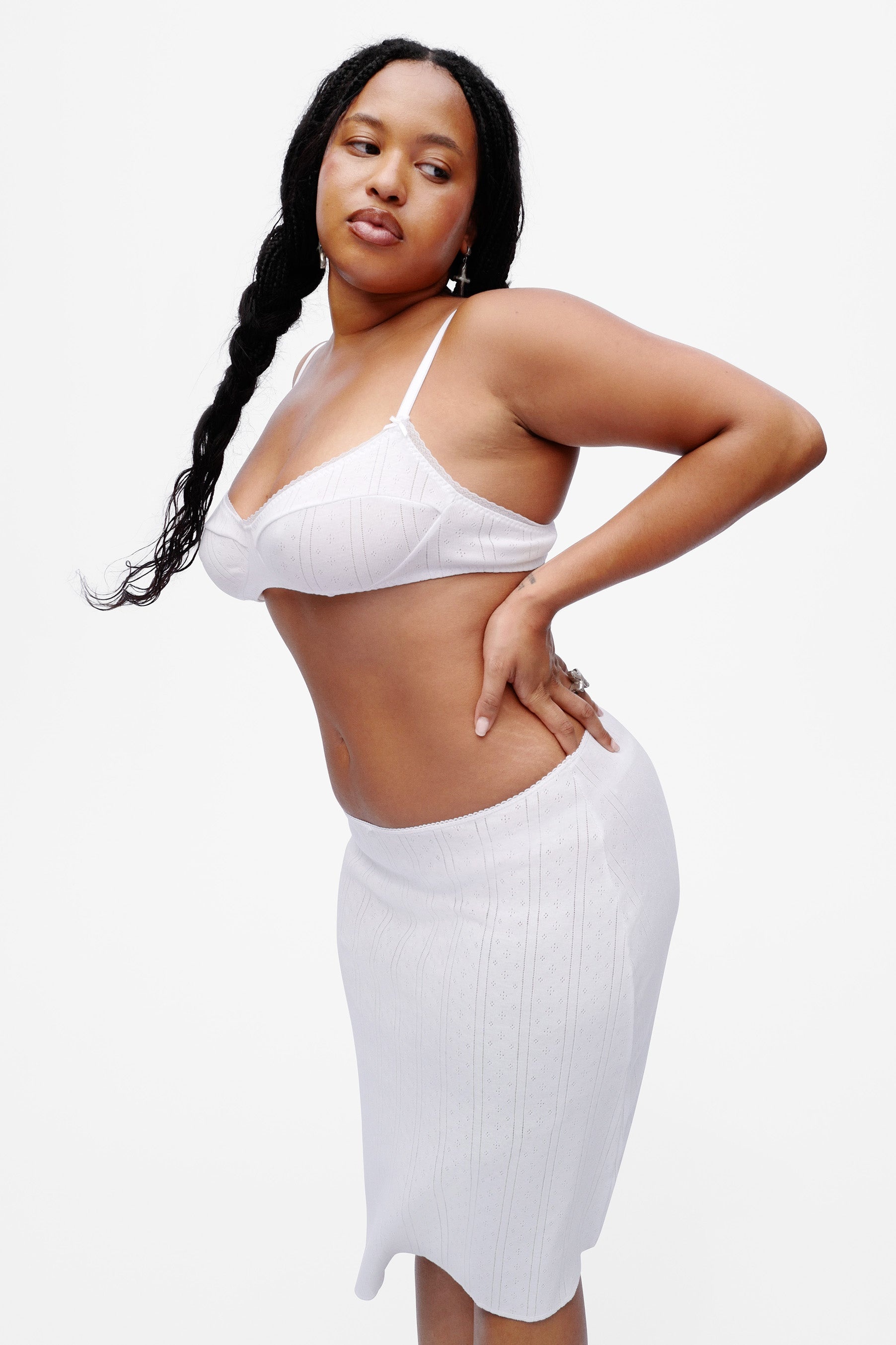 The Slip Skirt White - 9