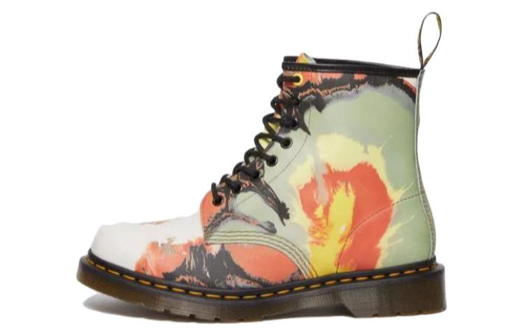 Dr. Martens 1460 x Tate Decalcomania Backhand Leather Lace Up Boots 'Multicolor Volcanic Flare' 3173 - 2