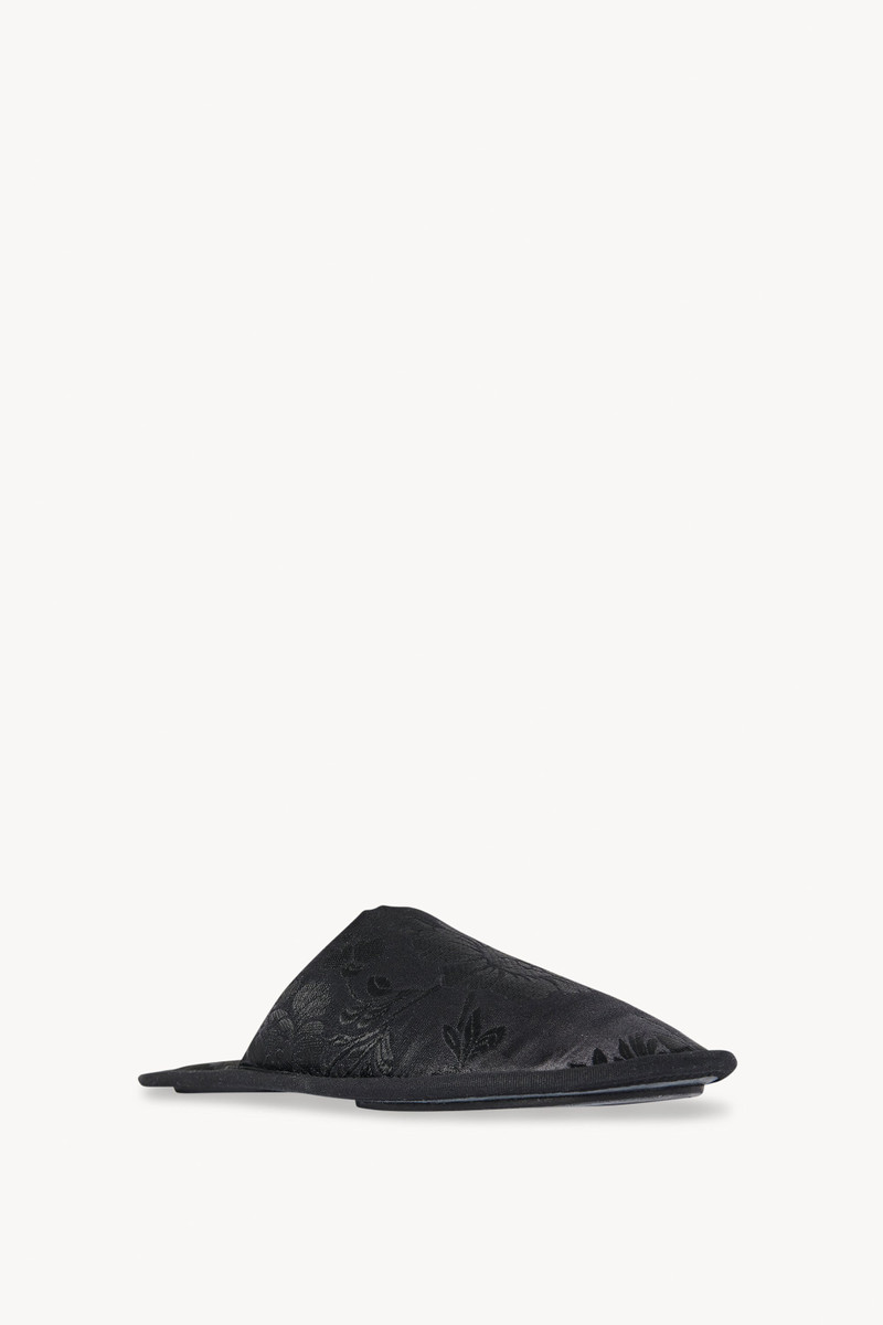 The Row Frances Slipper in Silk and Acetate outlook