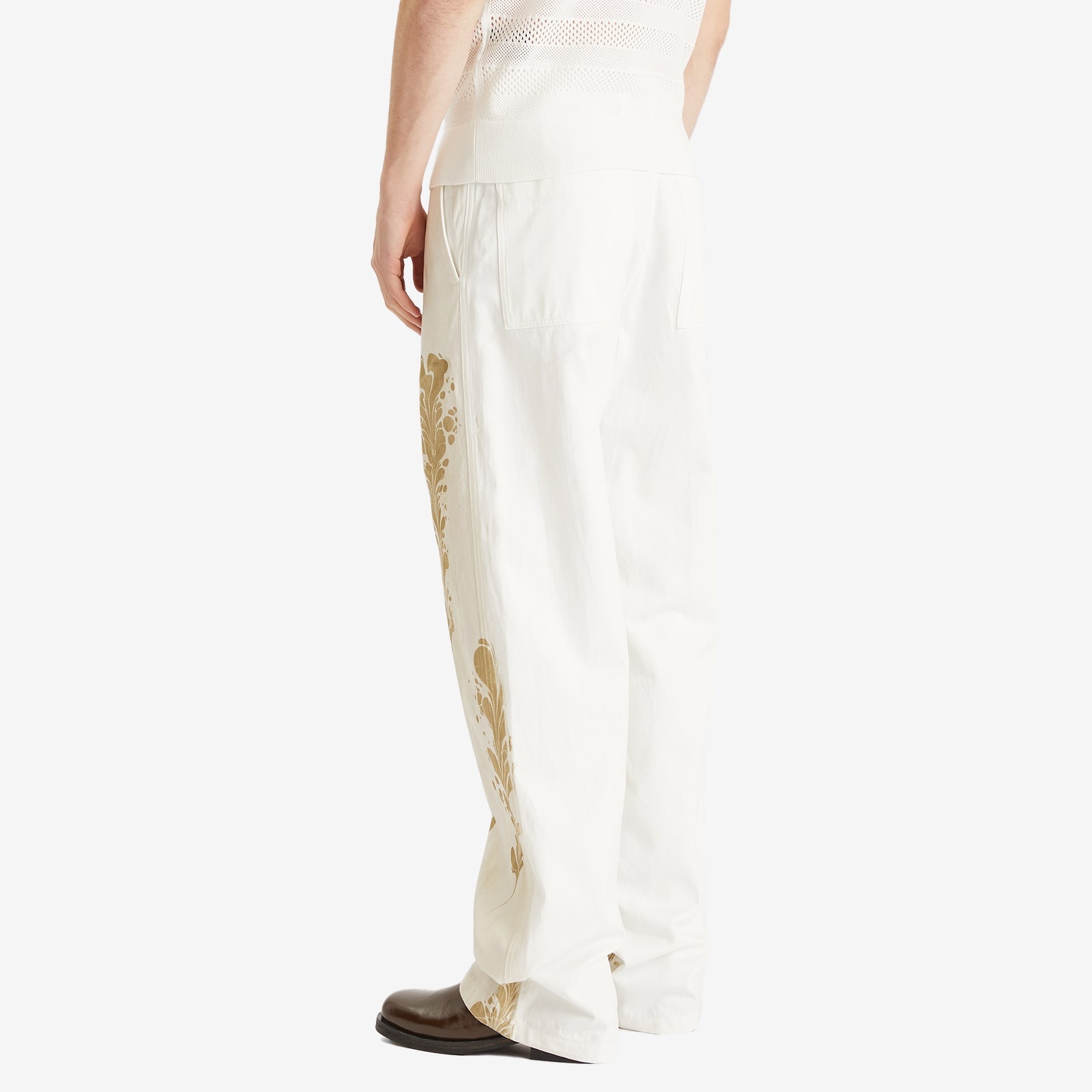 Dries Van Noten Pynam Japanese Print Trousers - 3
