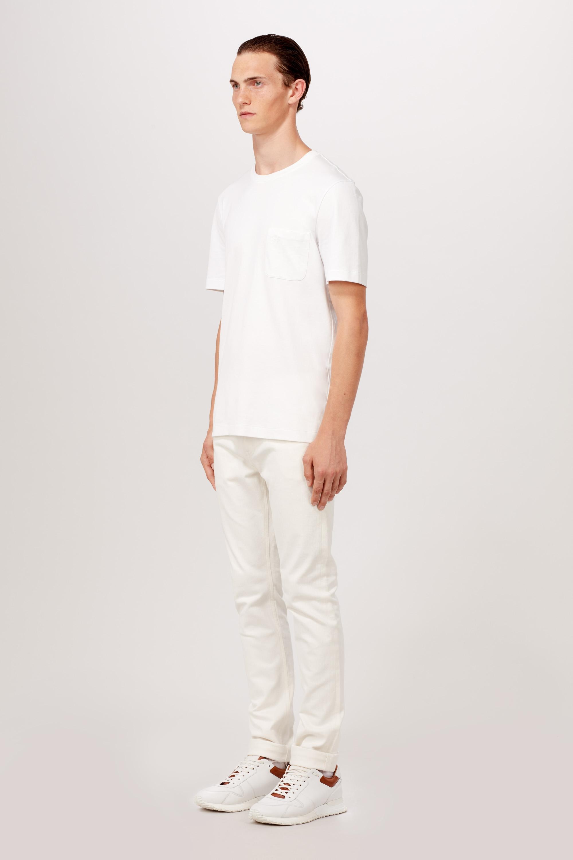 DAMIER POCKET CREW NECK - 3