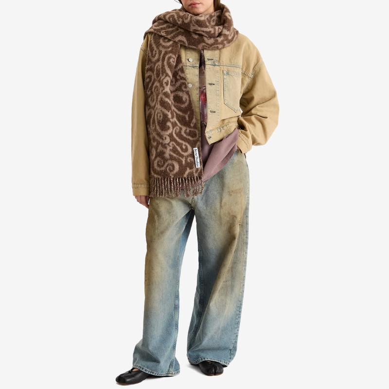 Acne Studios Acne Studios Volf Monogram Scarf outlook