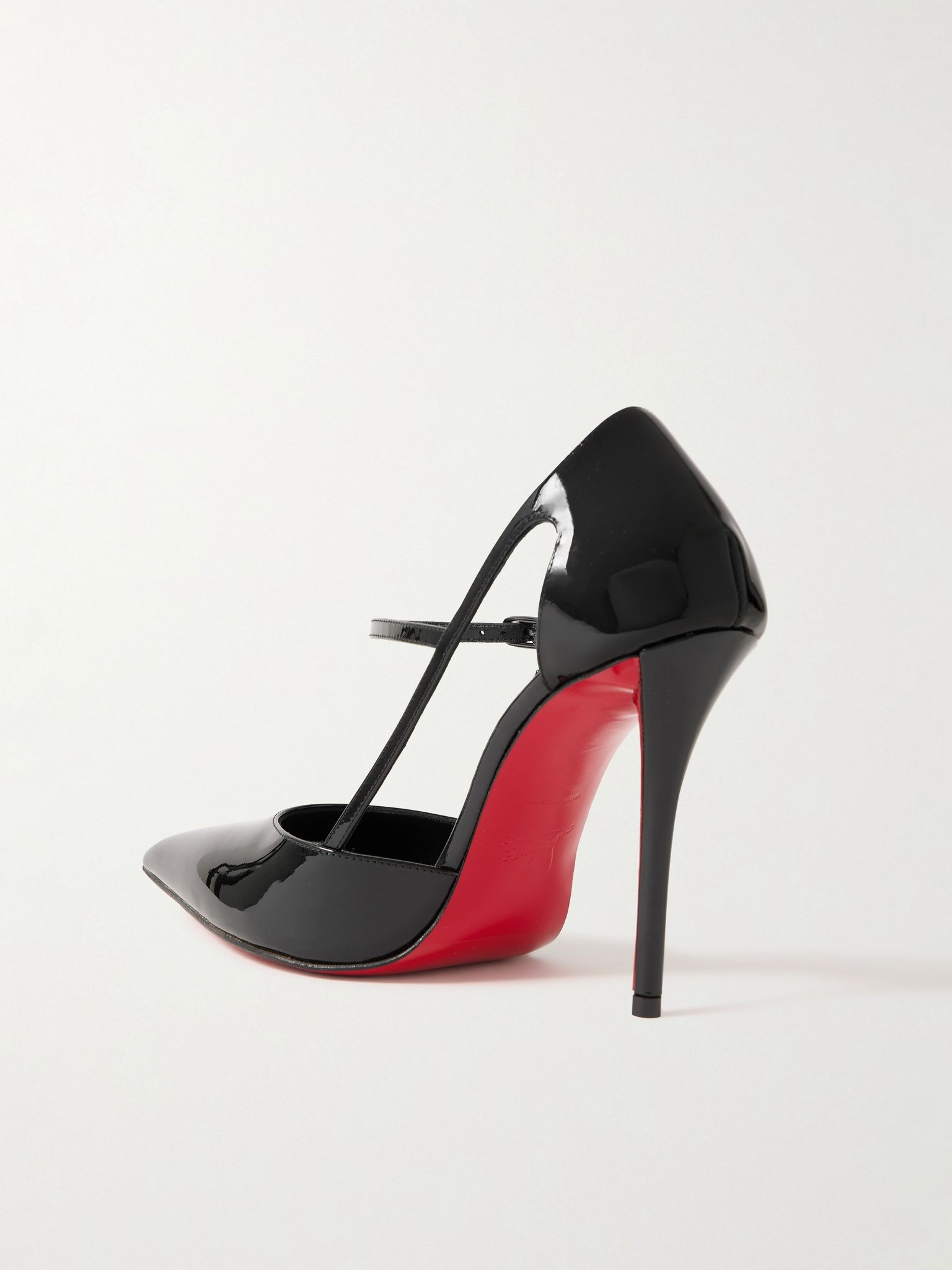 Miss Z 100 patent-leather pumps Black - 3