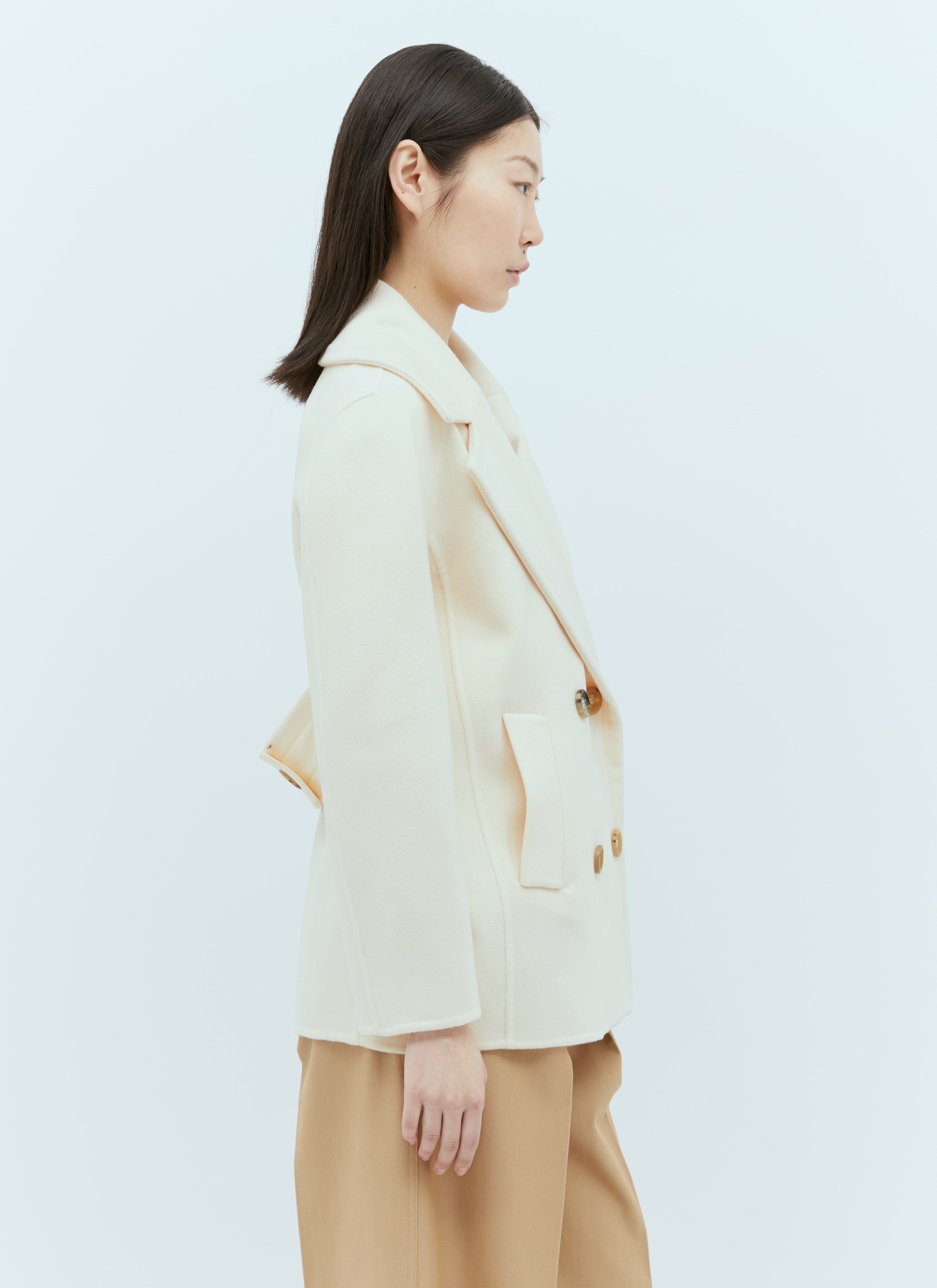 Max Mara Women Wool And Cashmere Pea Coat - 6