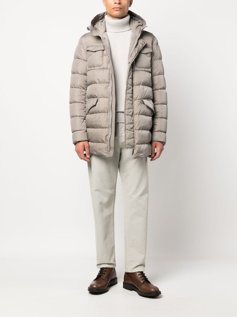 Herno roll-neck wool jumper outlook