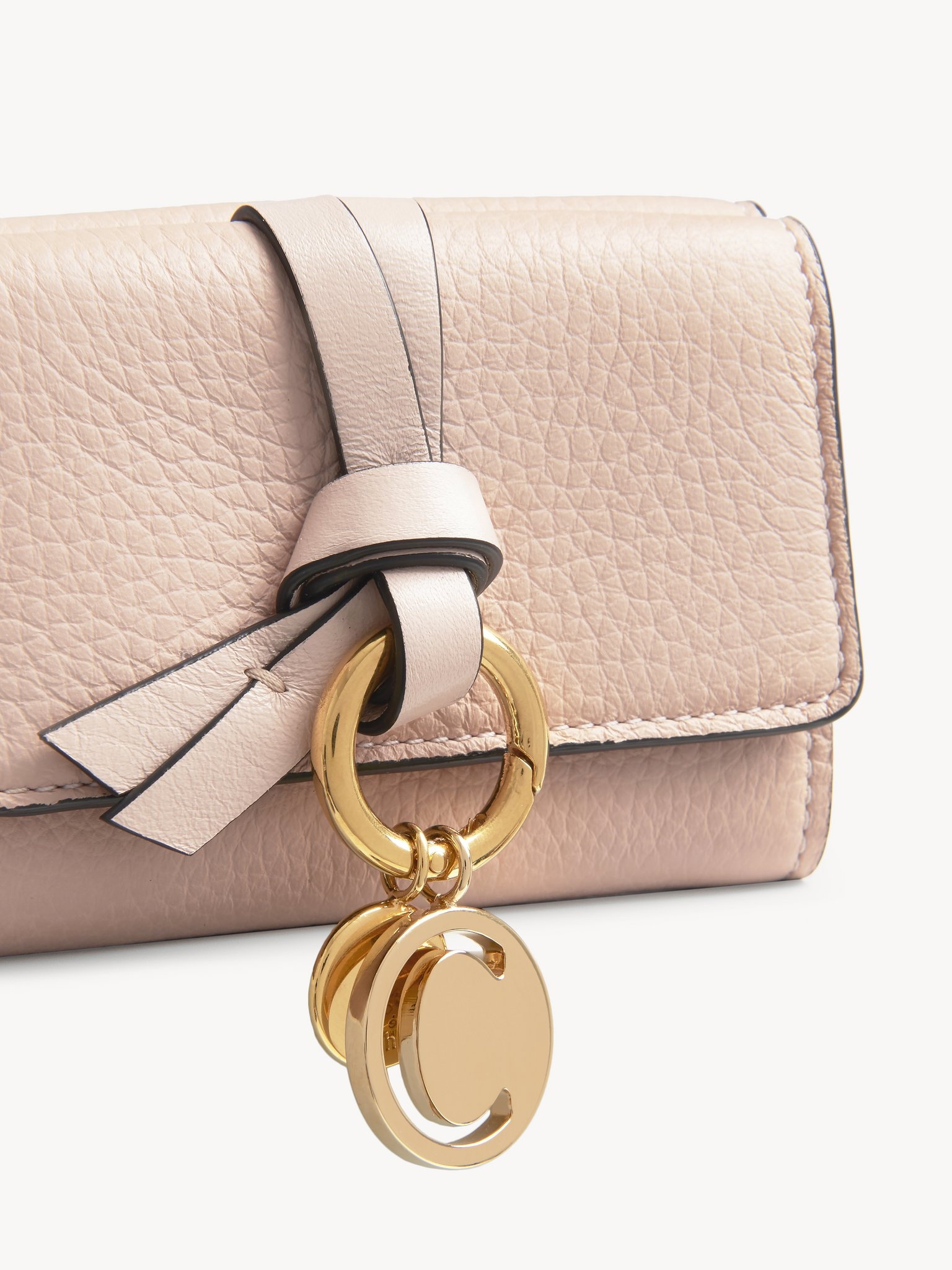 Chloé ALPHABET MINI TRI-FOLD WALLET | REVERSIBLE