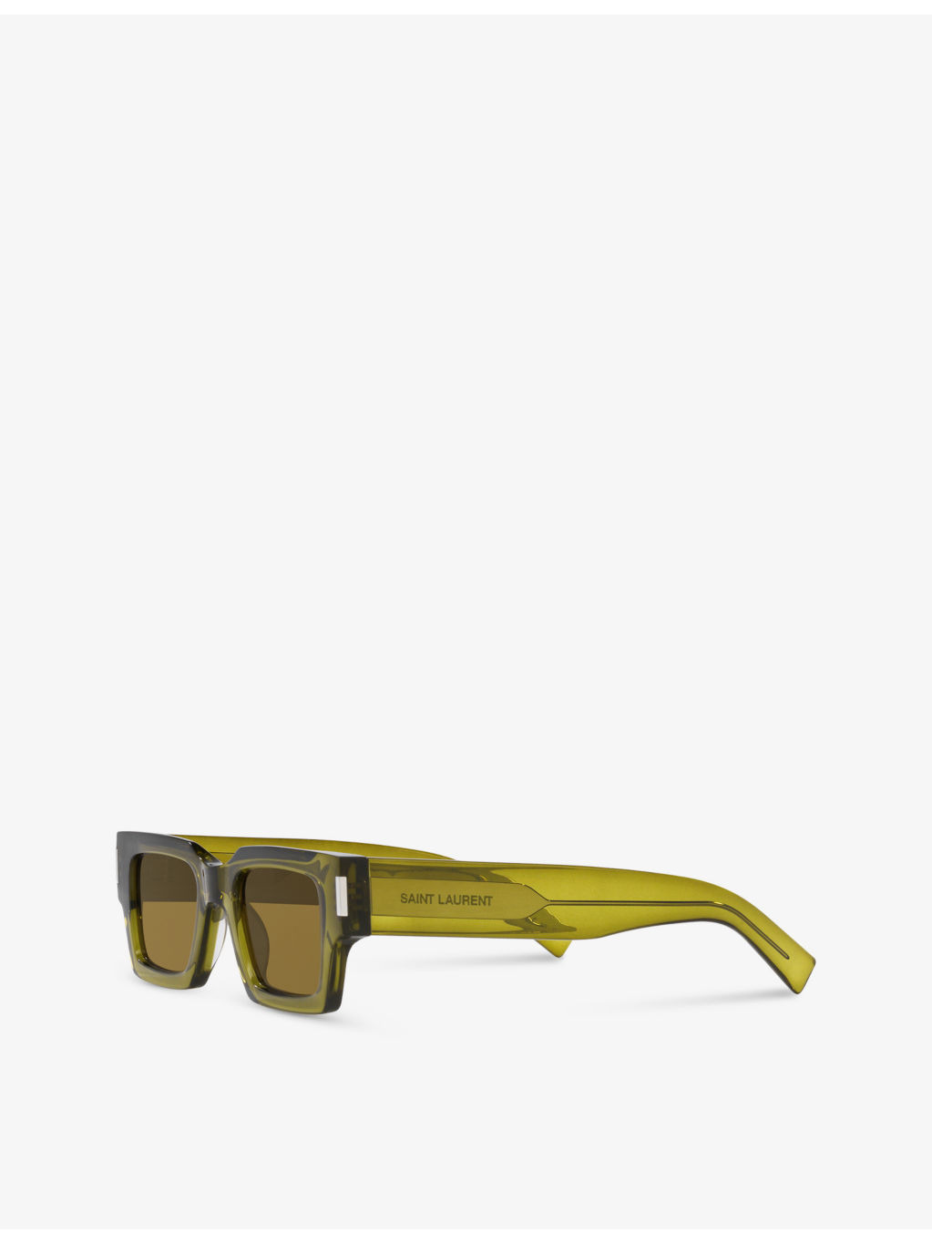 YS000459 rectangle-frame acetate sunglasses - 4