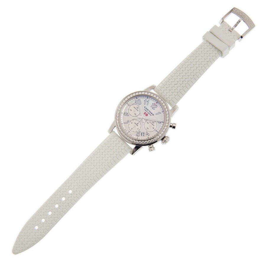 Chopard Mille Miglia Chronograph Automatic Diamond White Dial Men's Watch 178588-3001 - 3