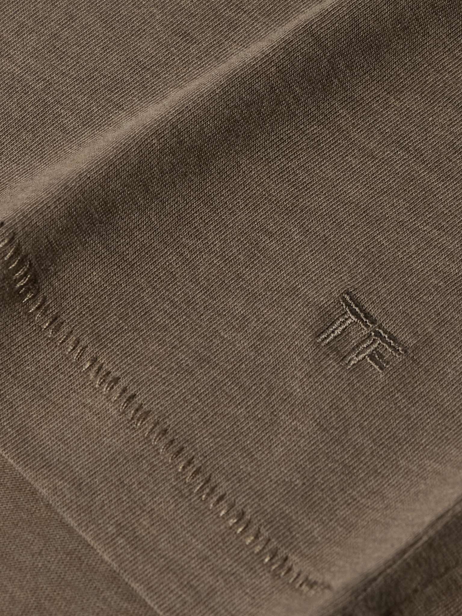 Slim-Fit Lyocell and Cotton-Blend Jersey T-Shirt - 5