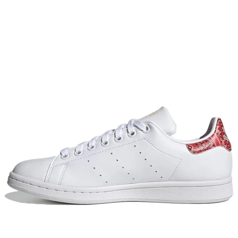 (WMNS) adidas originals Stan Smith Shoes 'Cream White Red' GZ9077 - 1