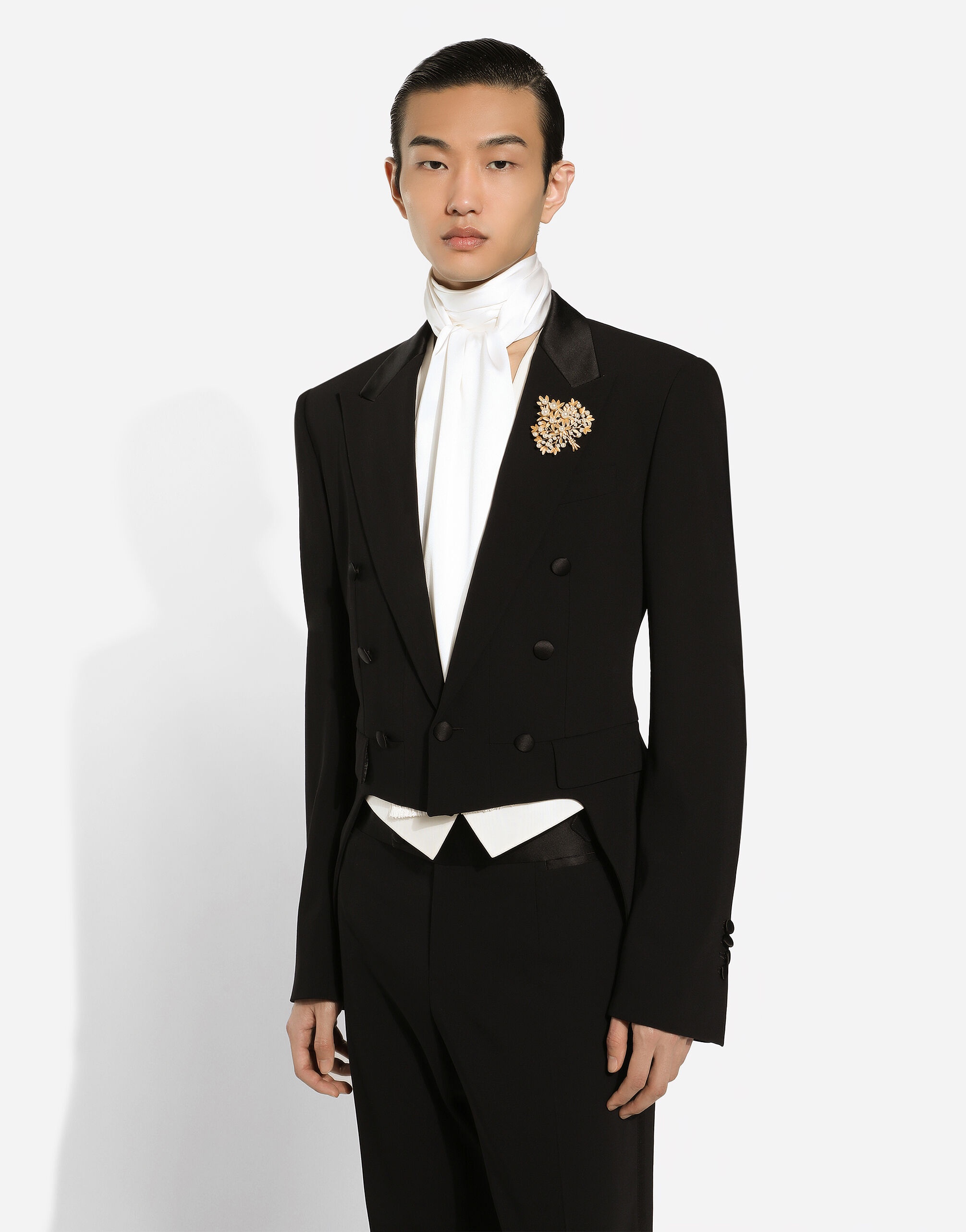 Single-breasted tuxedo suit - 4