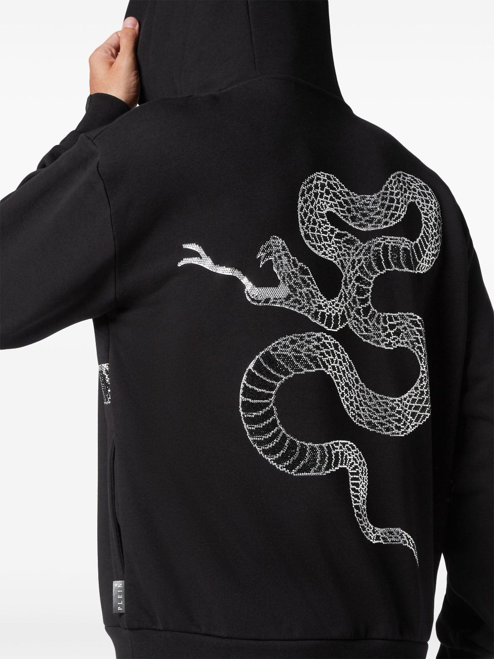 crystal-snake hoodie - 6