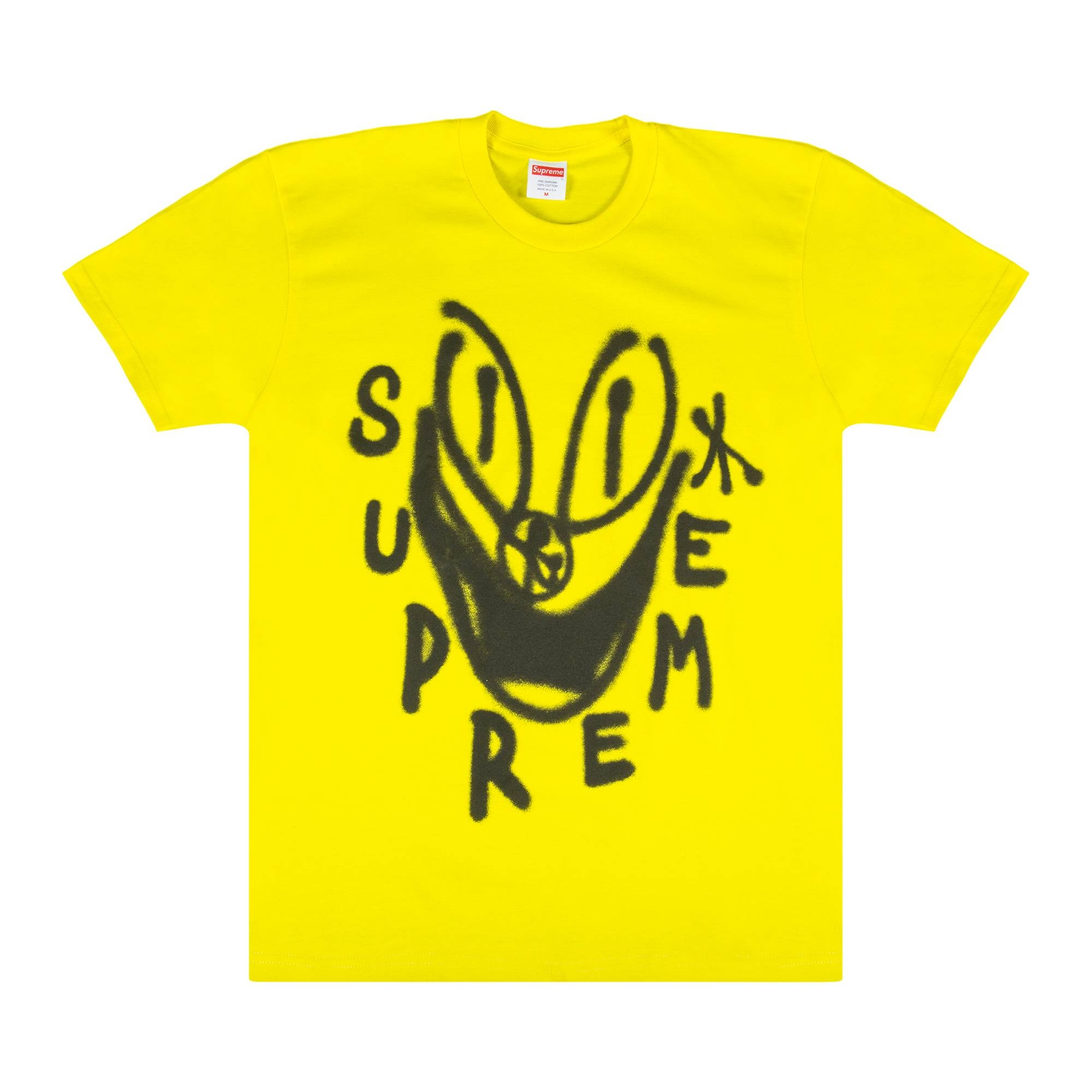 Supreme Smile T-Shirt 'Yellow' - 1