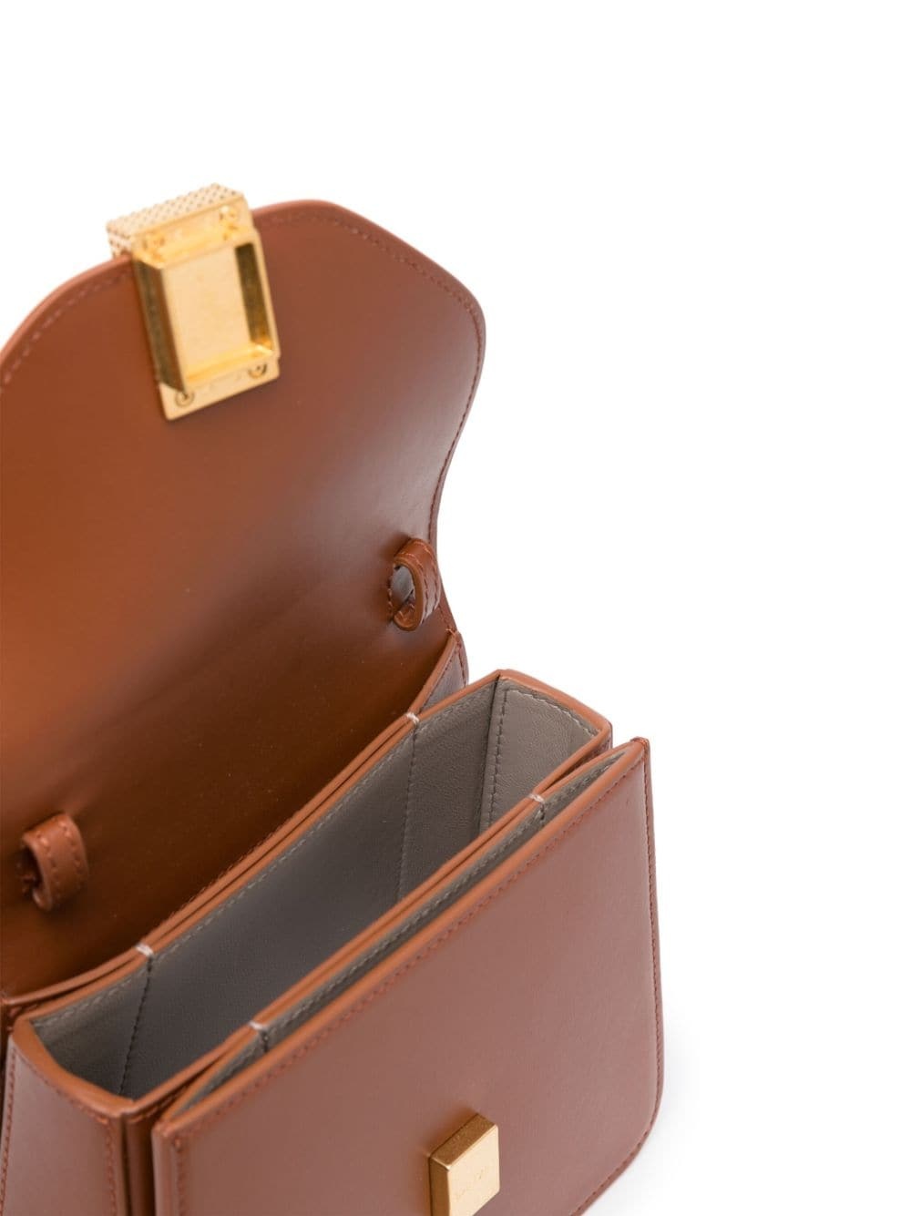 polished-finish tote bag - 5