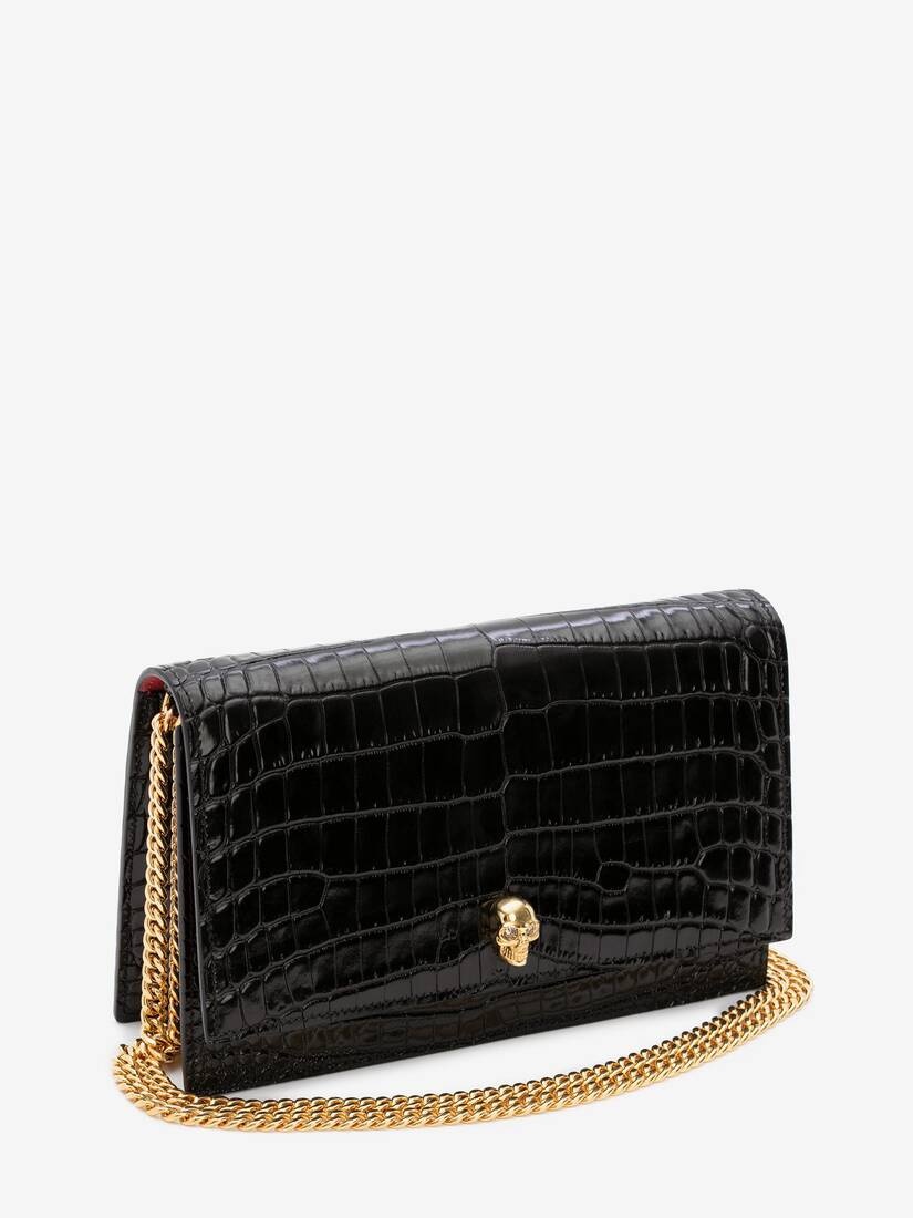 Medium Skull Bag in Black - 2