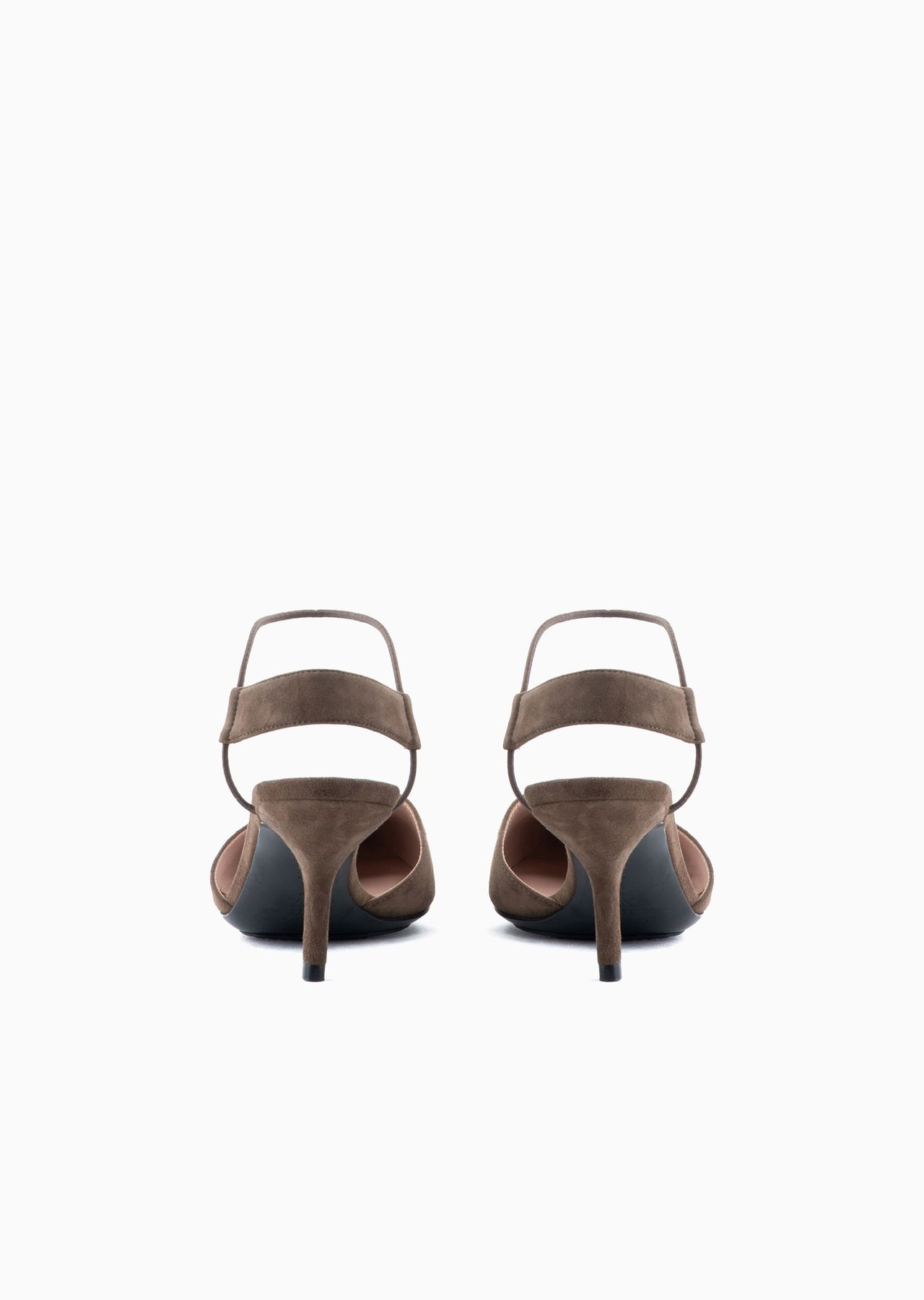 Suede slingbacks - 4