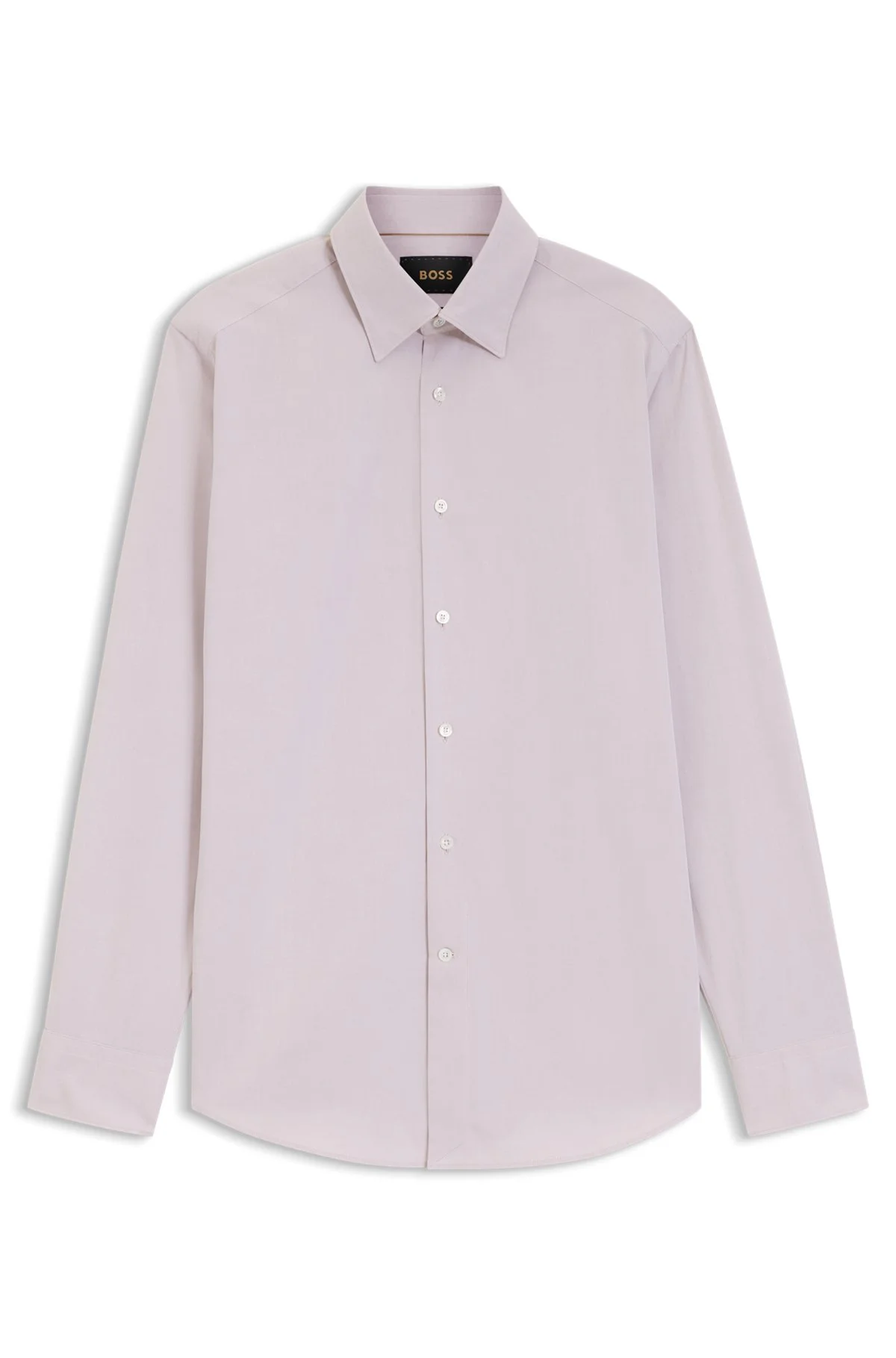 REGULAR-FIT SHIRT IN ITALIAN-MADE COTTON - 1