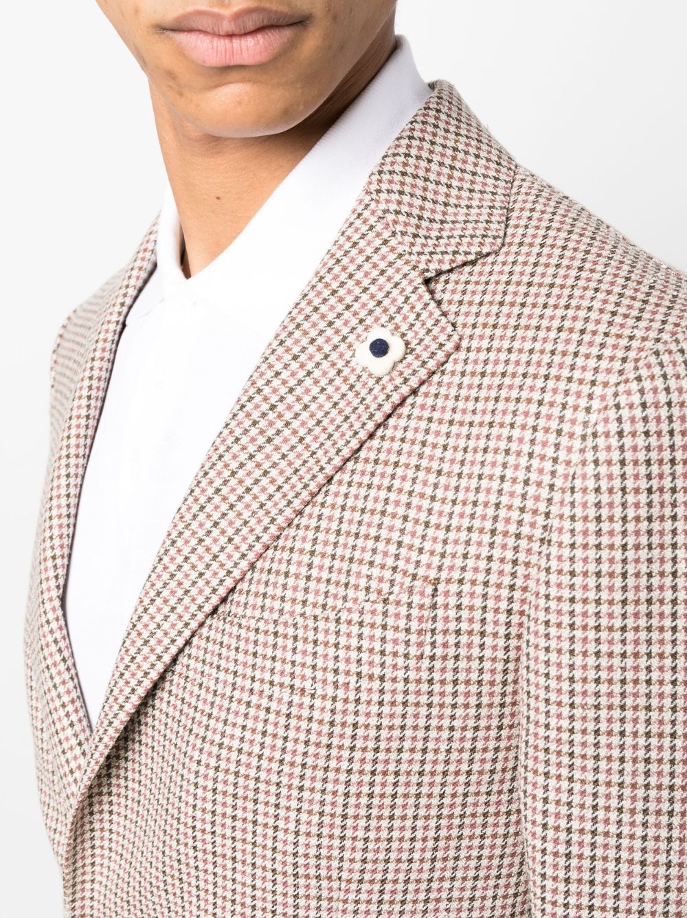 Pota houndstooth-pattern blazer - 5