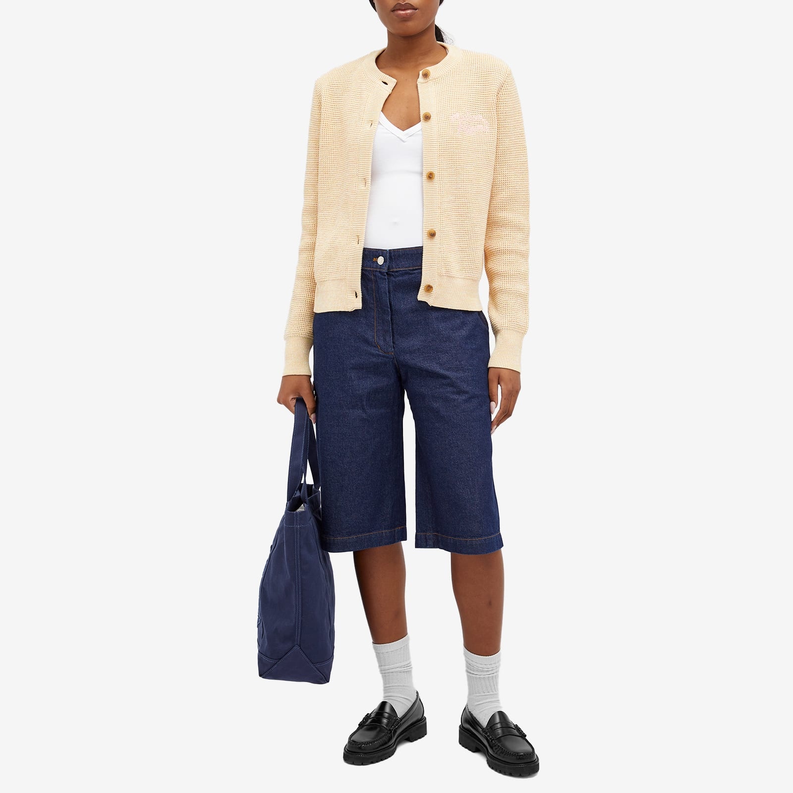 Maison Kitsune Handwriting Comfort Cardigan - 4
