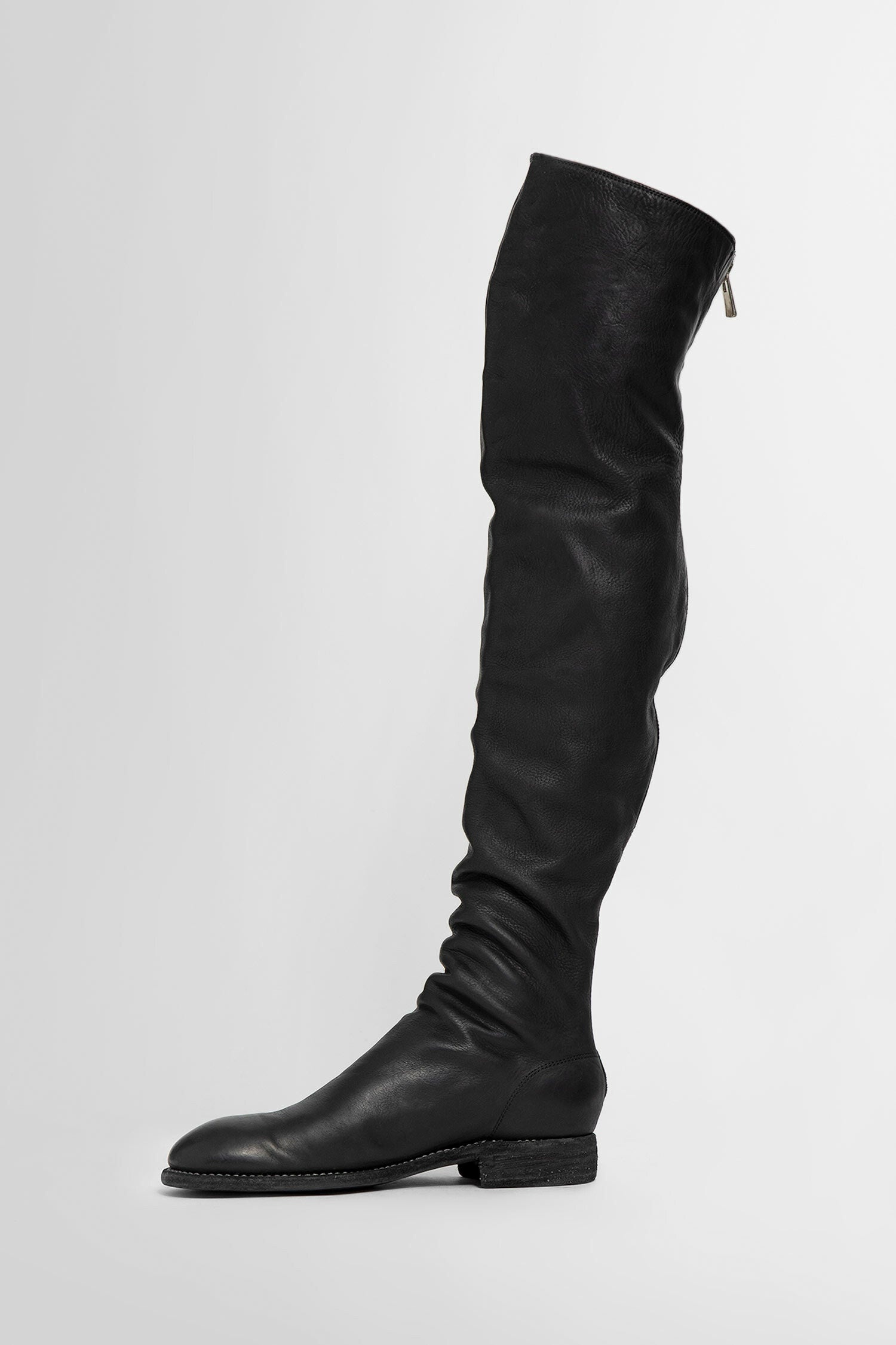 GUIDI WOMAN BLACK BOOTS - 3
