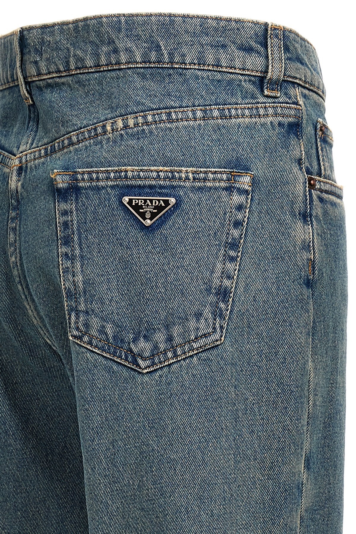 PRADA｜JEANS (GFP469 OOO 13Z6 F0BAN) Black Five-pocket Velvet Denim Jeans | PRADA
