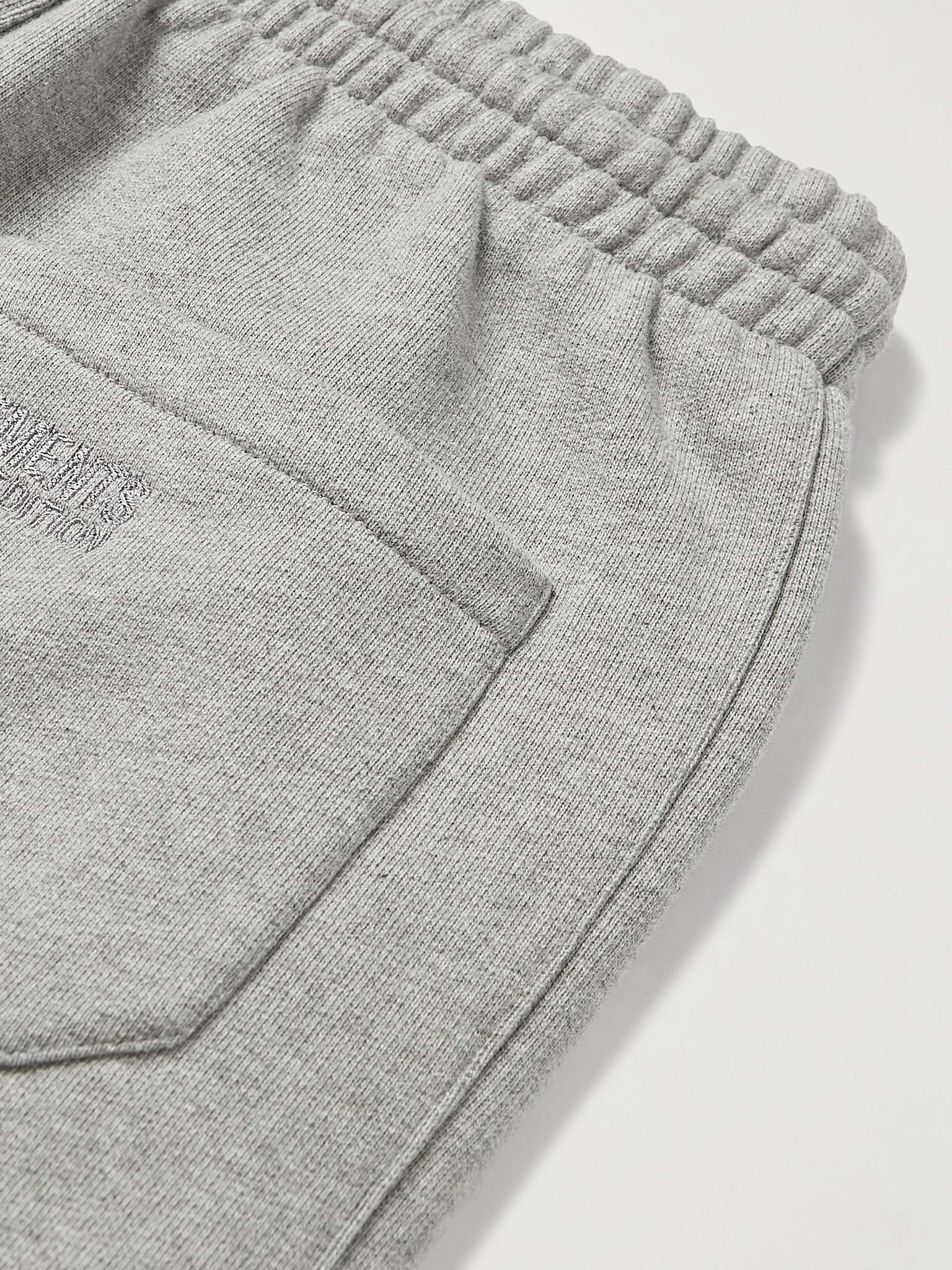 Logo-Appliquéd Cotton-Blend Jersey Sweatpants - 5