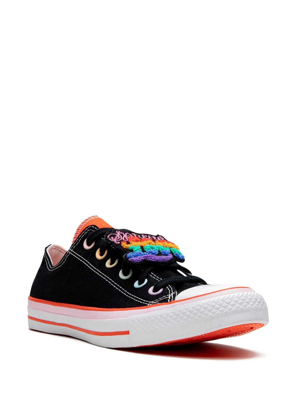 rainbow low-top sneakers - 2