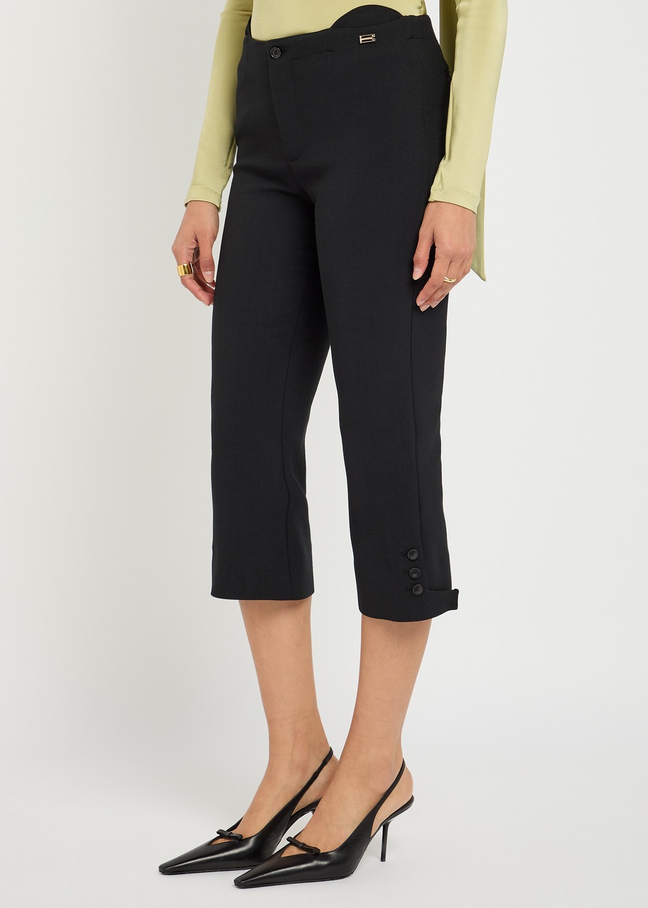 Victoria Beckham Crepe Culottes - 2