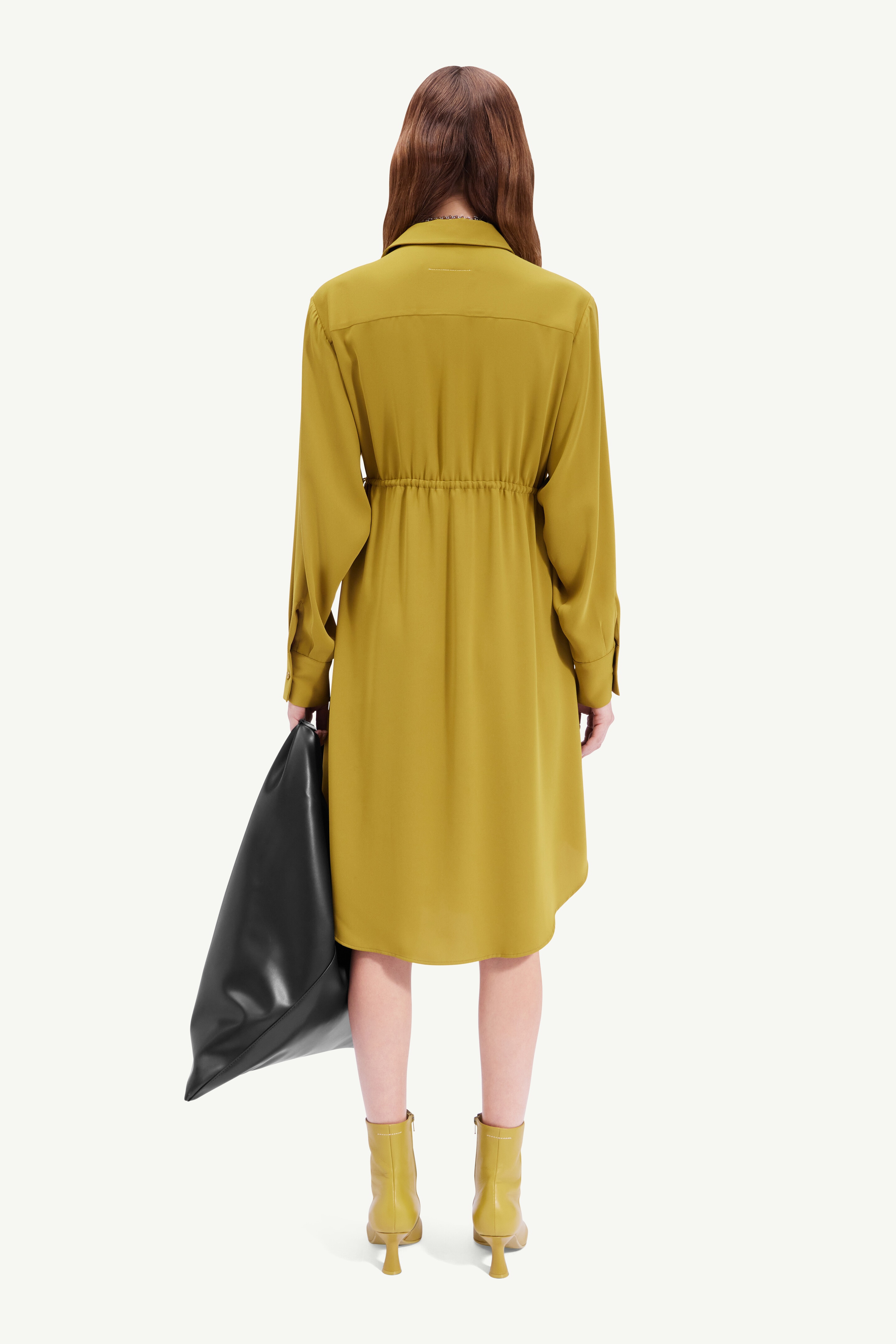 Fluid shirt dress - 4