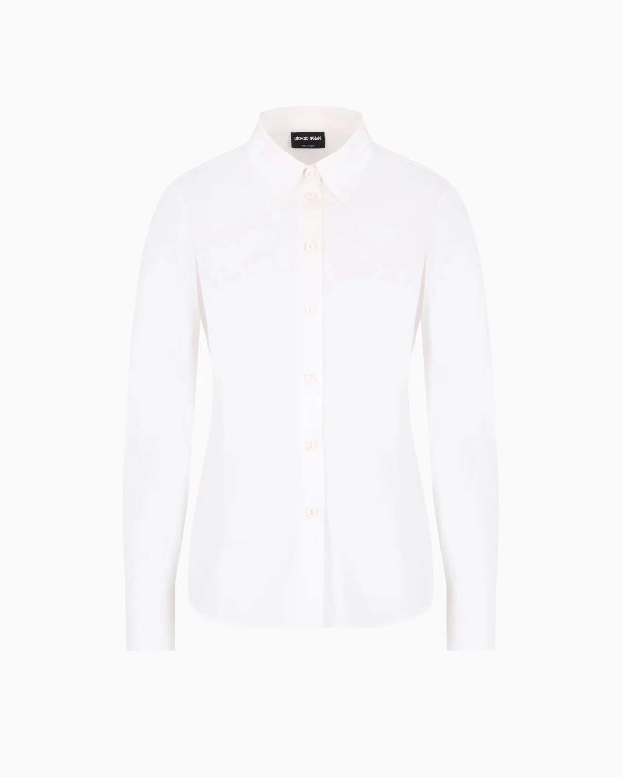 Stretch poplin shirt - 1