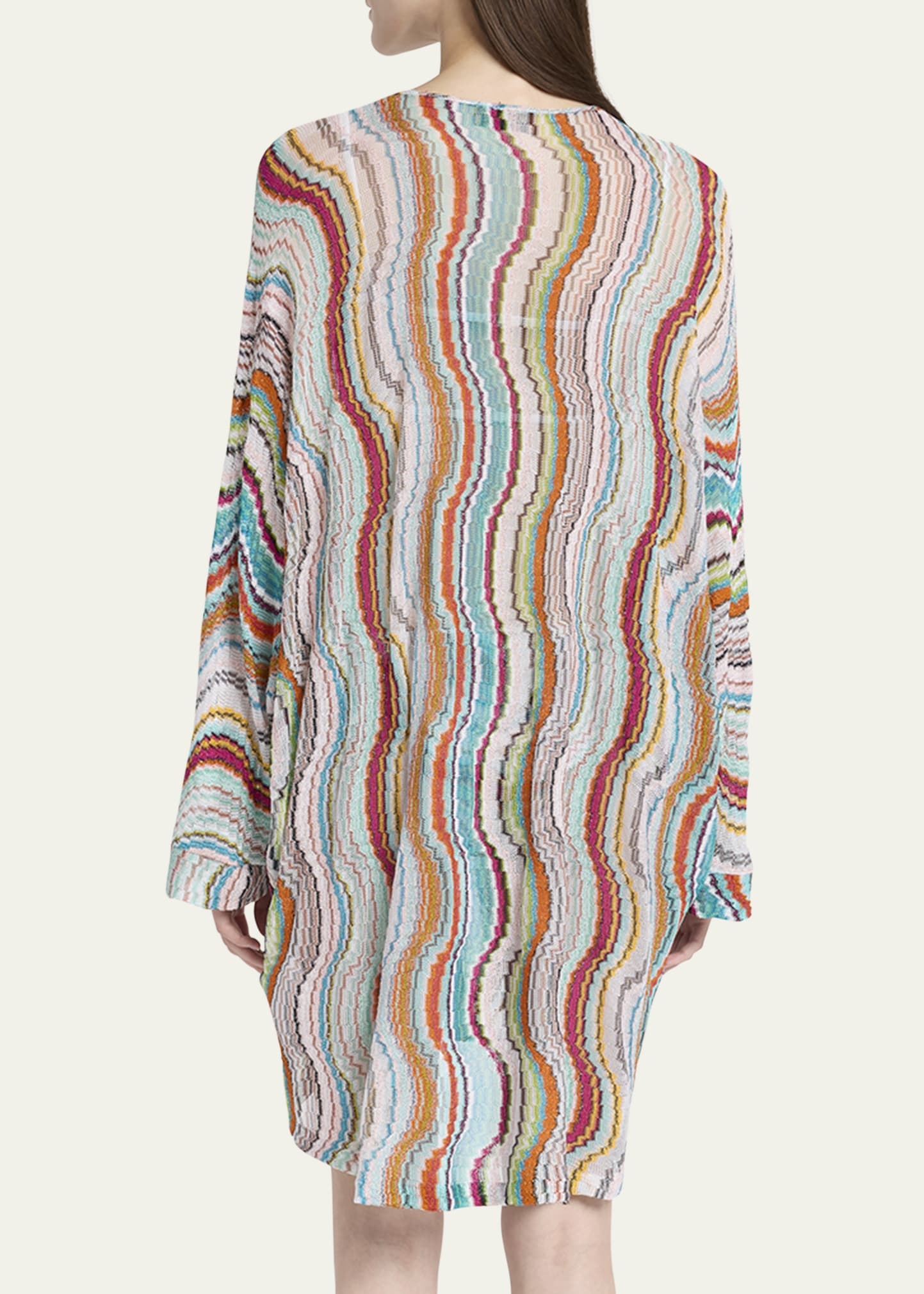 Tie-Front Tunic Coverup - 3