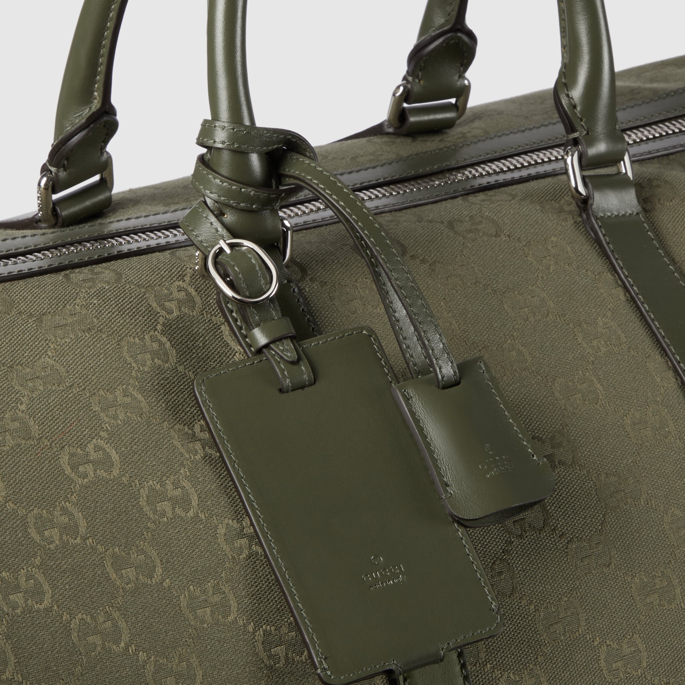 GG canvas large duffle bag - 6