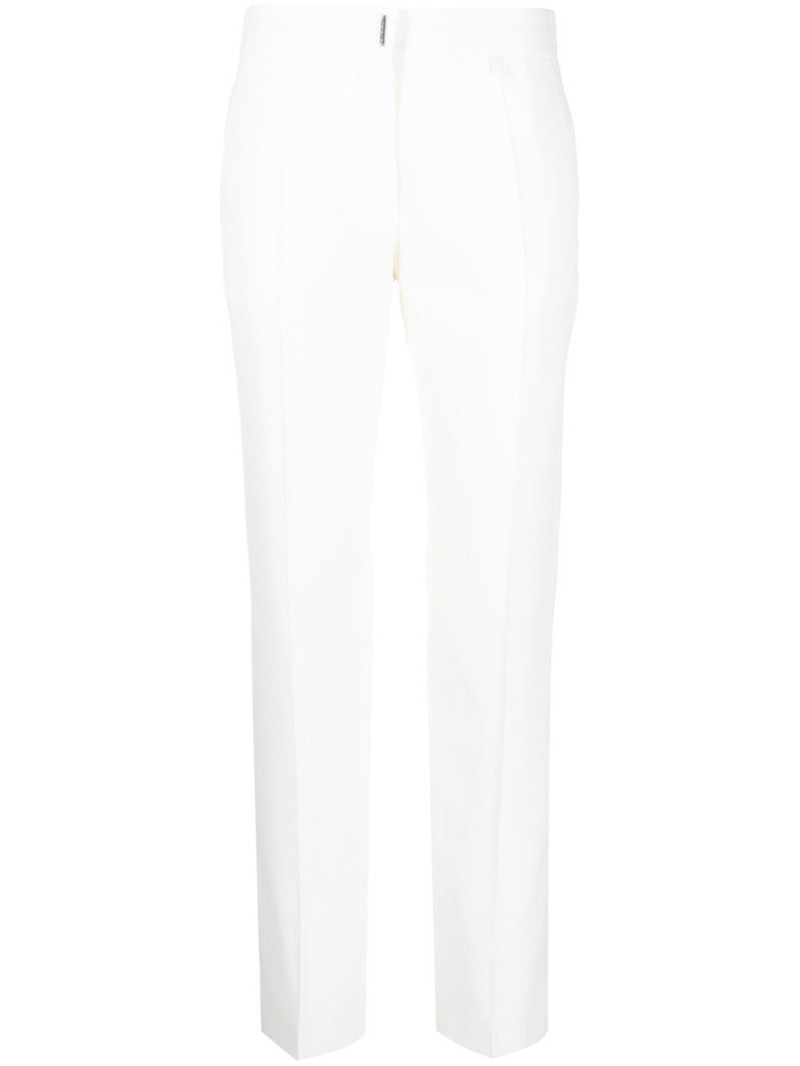 logo-plaque tailored trousers 1