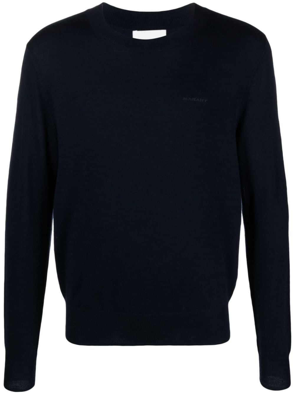 ribbed merino-wool jumper - 1