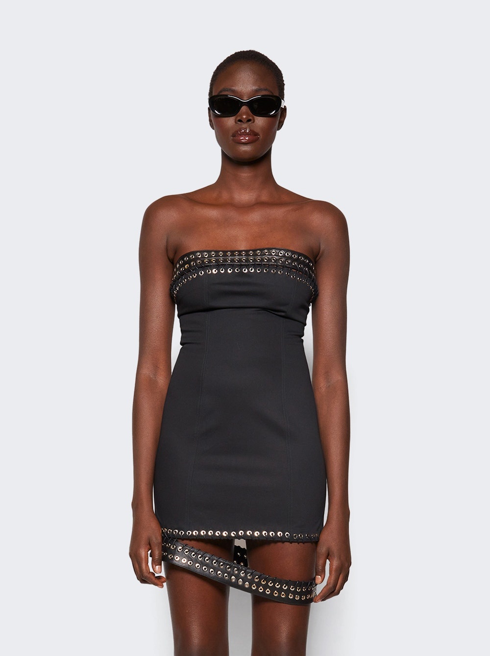 Lucinda Bustier Dress Black - 3