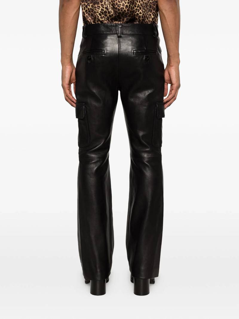 ERNEST W. BAKER Ernest W. Baker Pocket Leather Trousers outlook