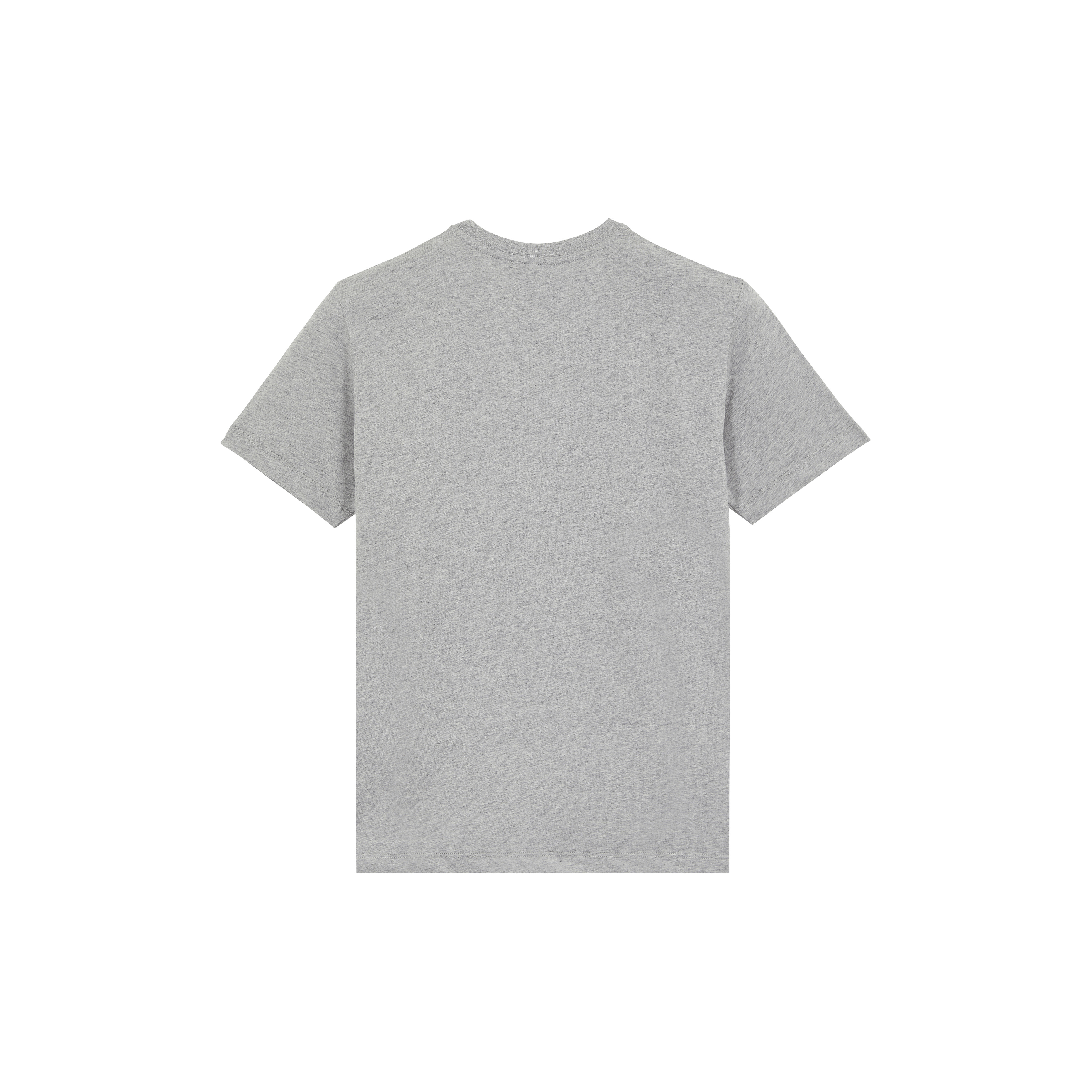 Men Cotton T-shirt Contrasted Placed Gomy Logo - 2