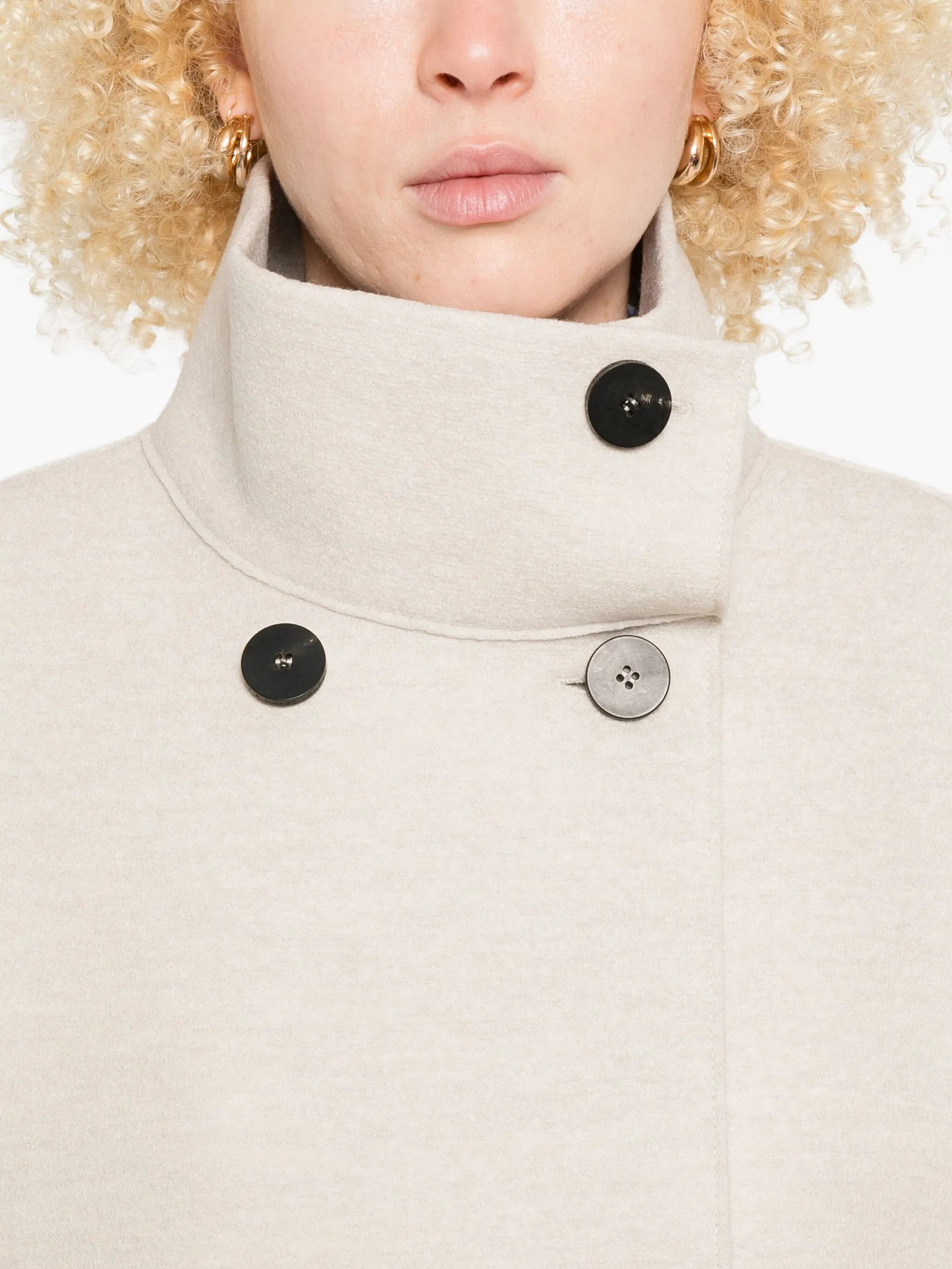 Harris Wharf London Double-breasted Wool Jacket - 5