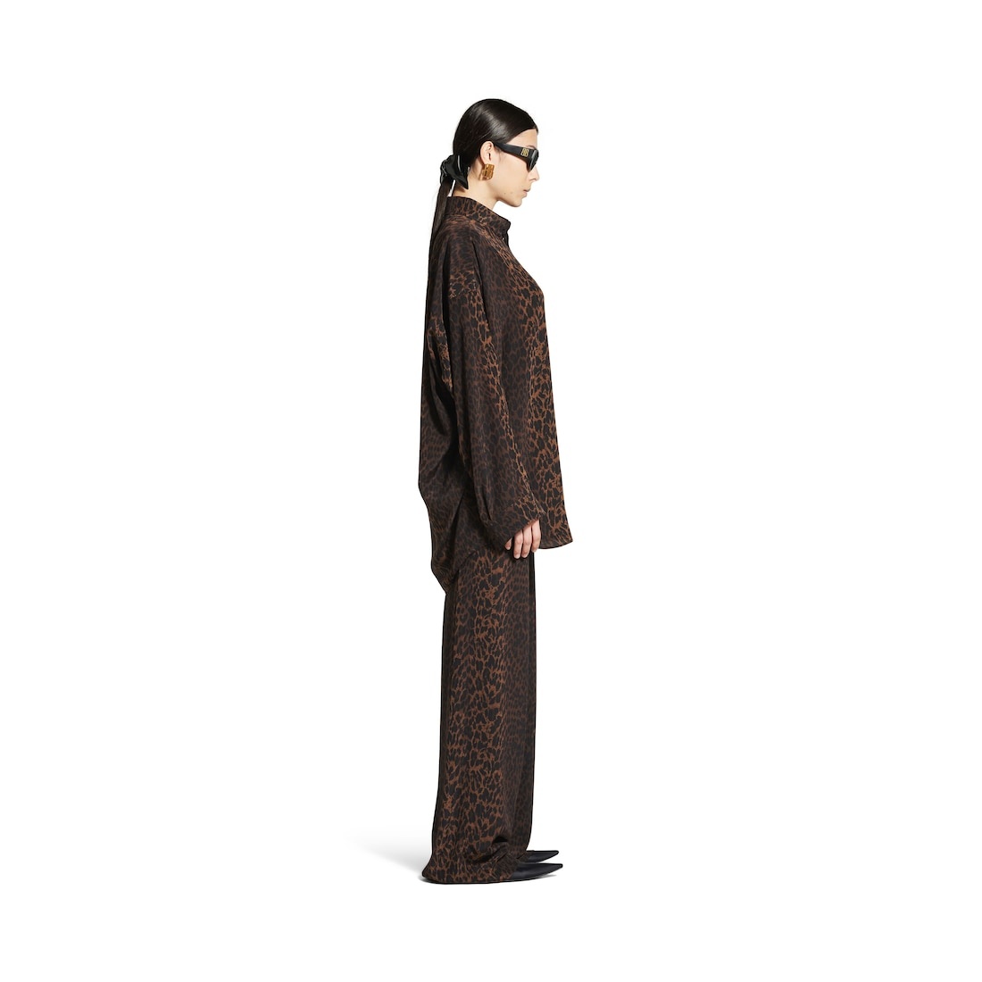 Women's Pyjama Pants in Brown - 3