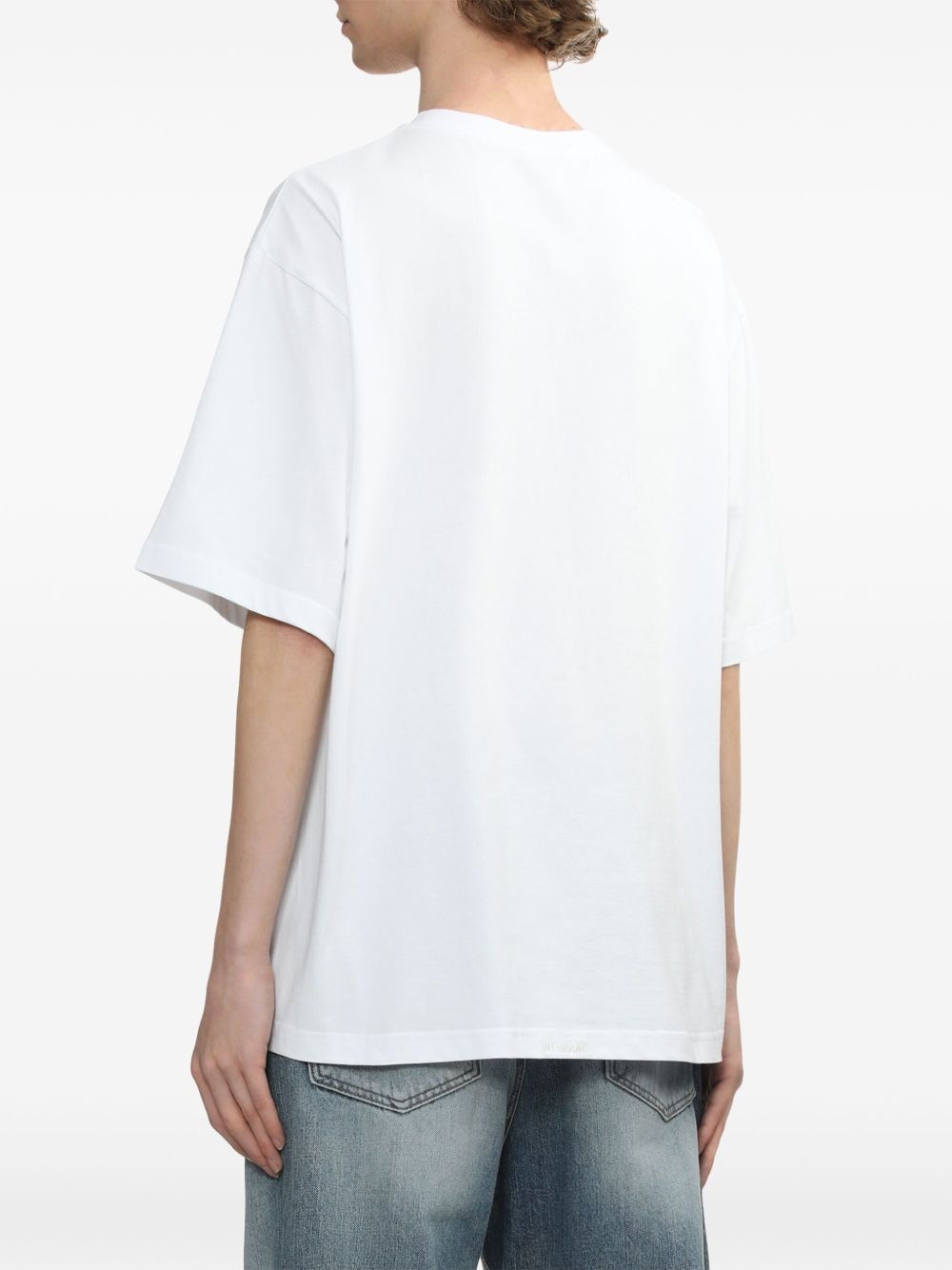 cotton T-shirt - 4