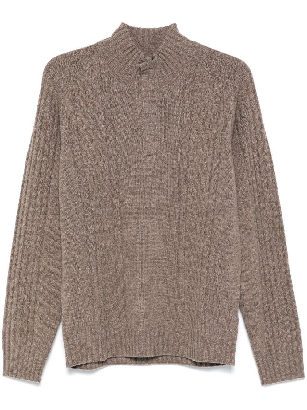 ribbed sweater - 1