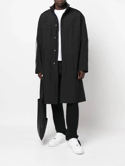 UNDERCOVER Undercover midi single-breasted coat outlook