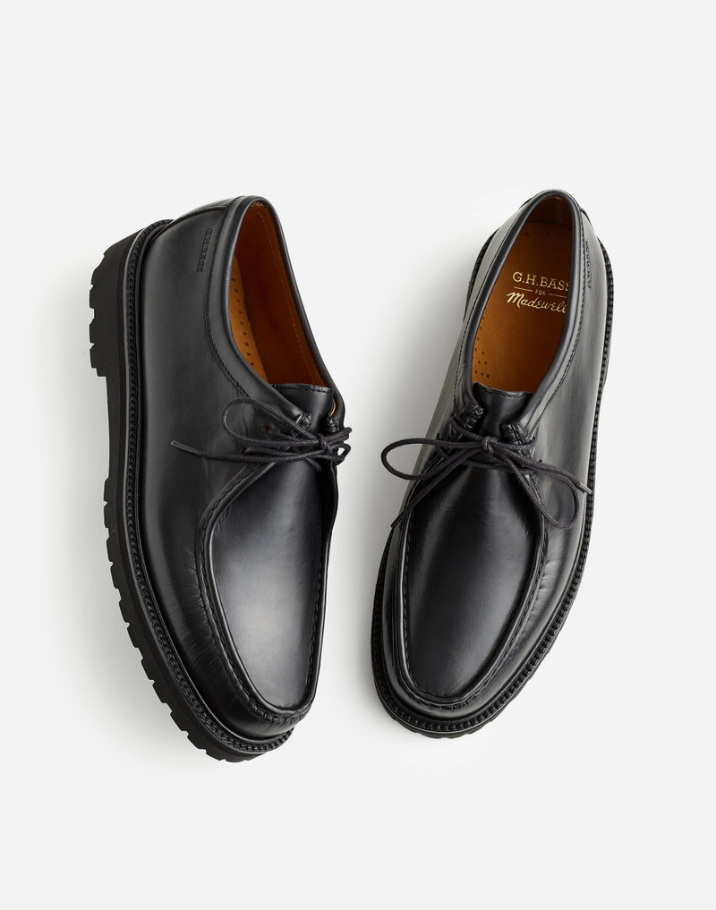 Madewell x G.H.BASS Wallace Leather Moc 1