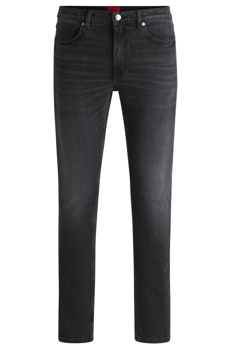 EXTRA-SLIM-FIT JEANS IN GRAY STRETCH DENIM 1