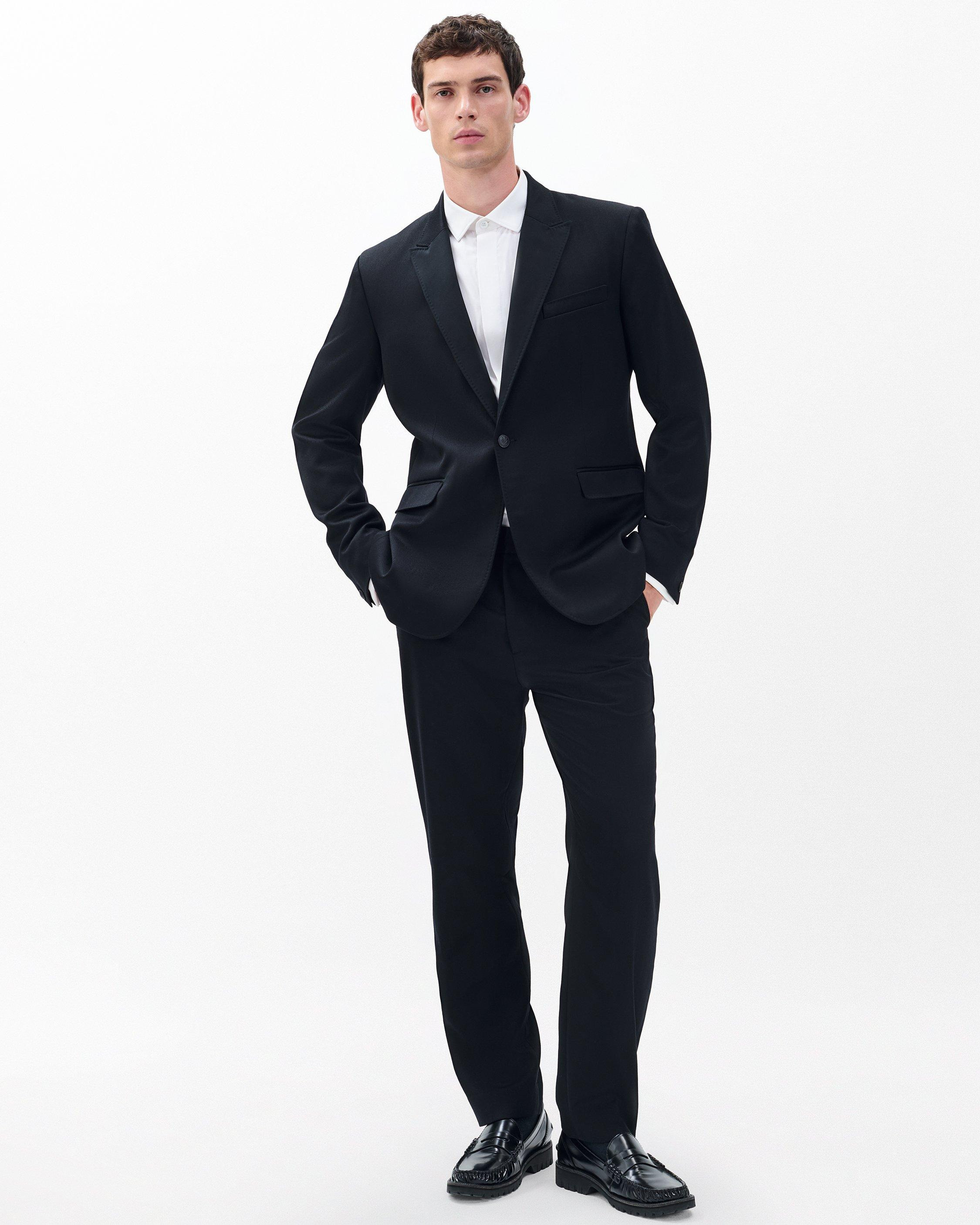 Butler British Wool Tuxedo Jacket - 3