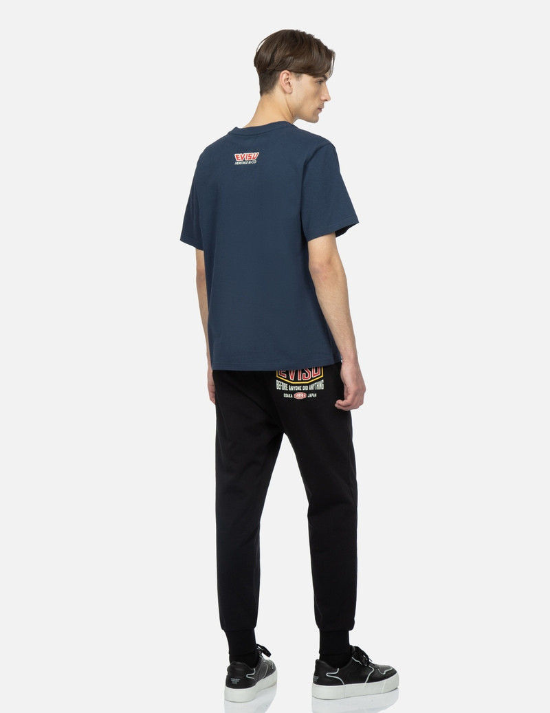 LOGO AND SLOGAN PRINT SWEATPANTS 3